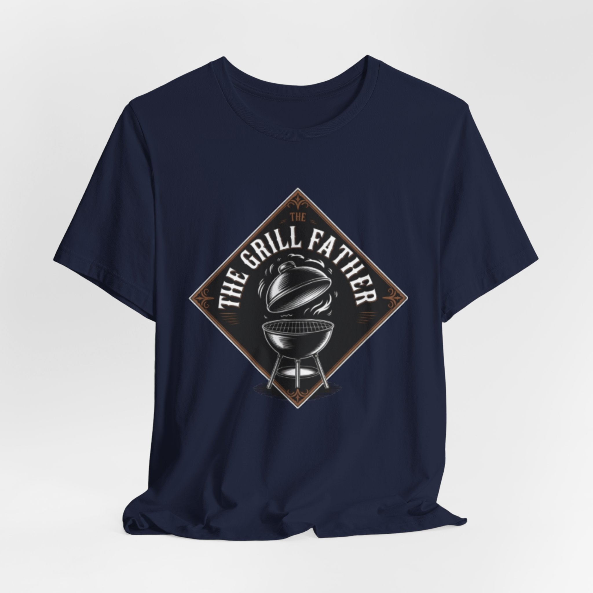 The Grill Father BBQ Dad Graphic Tee