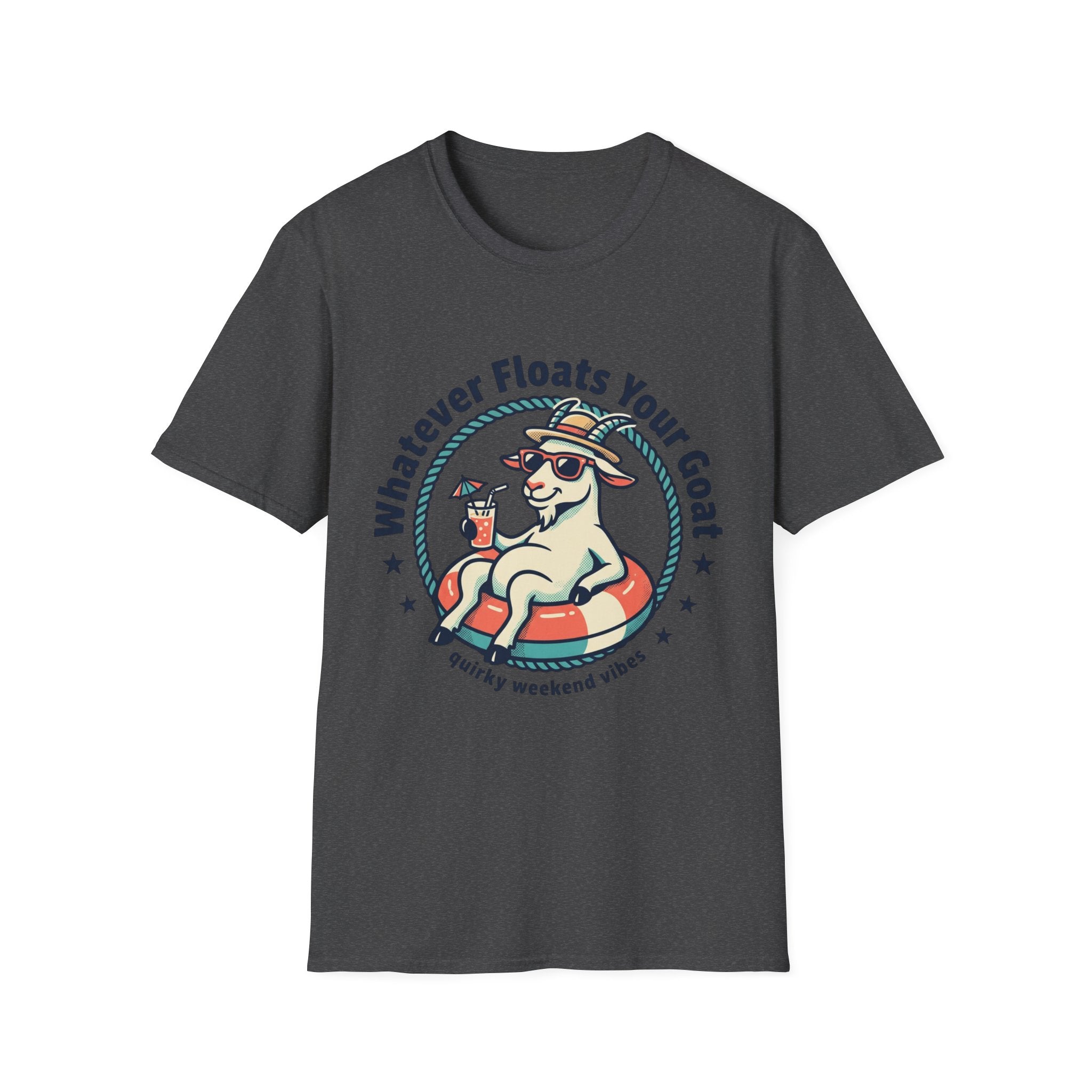 Whatever Floats Your Goat Summer Vacation Tee
