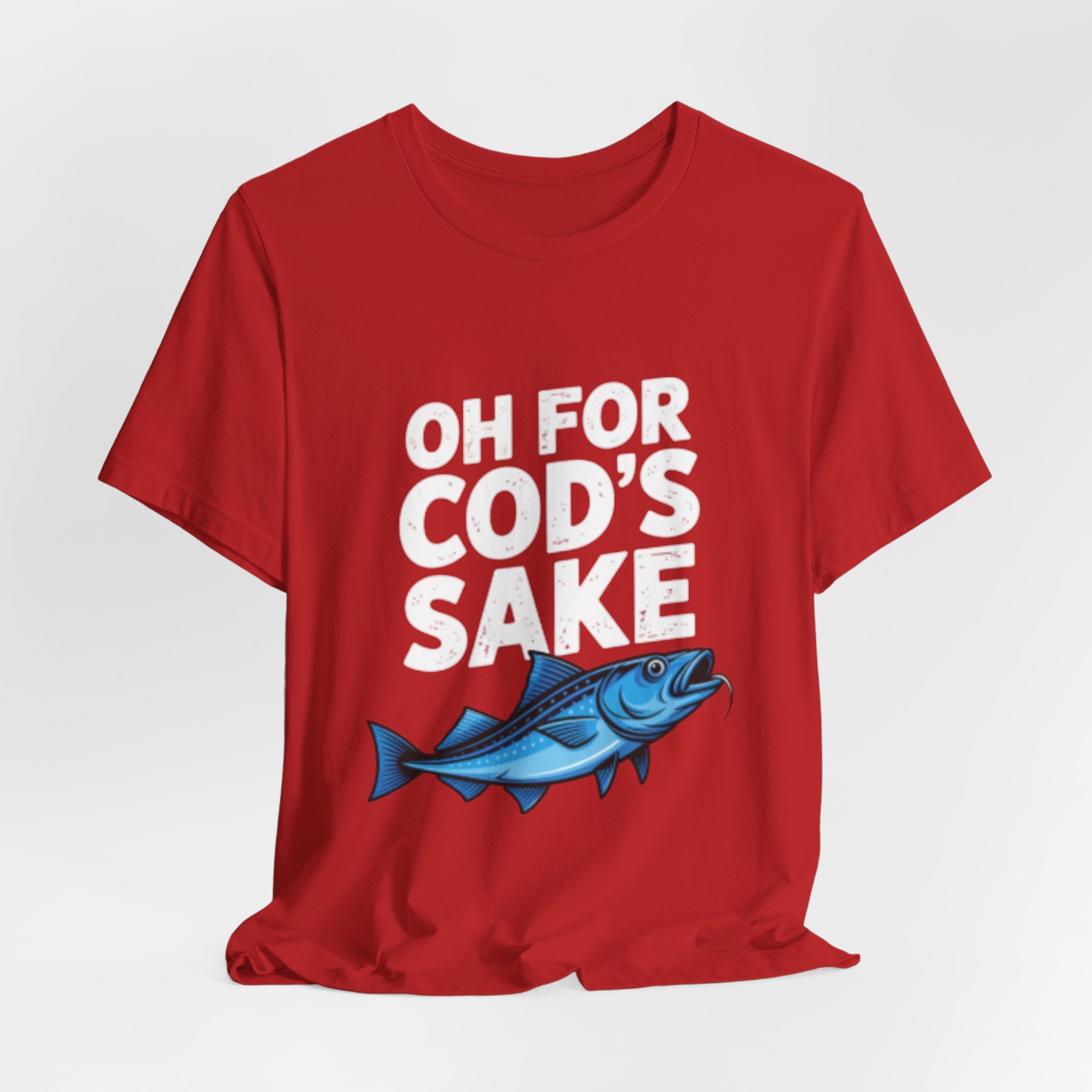 Blue Fish Fishing Graphic Tee