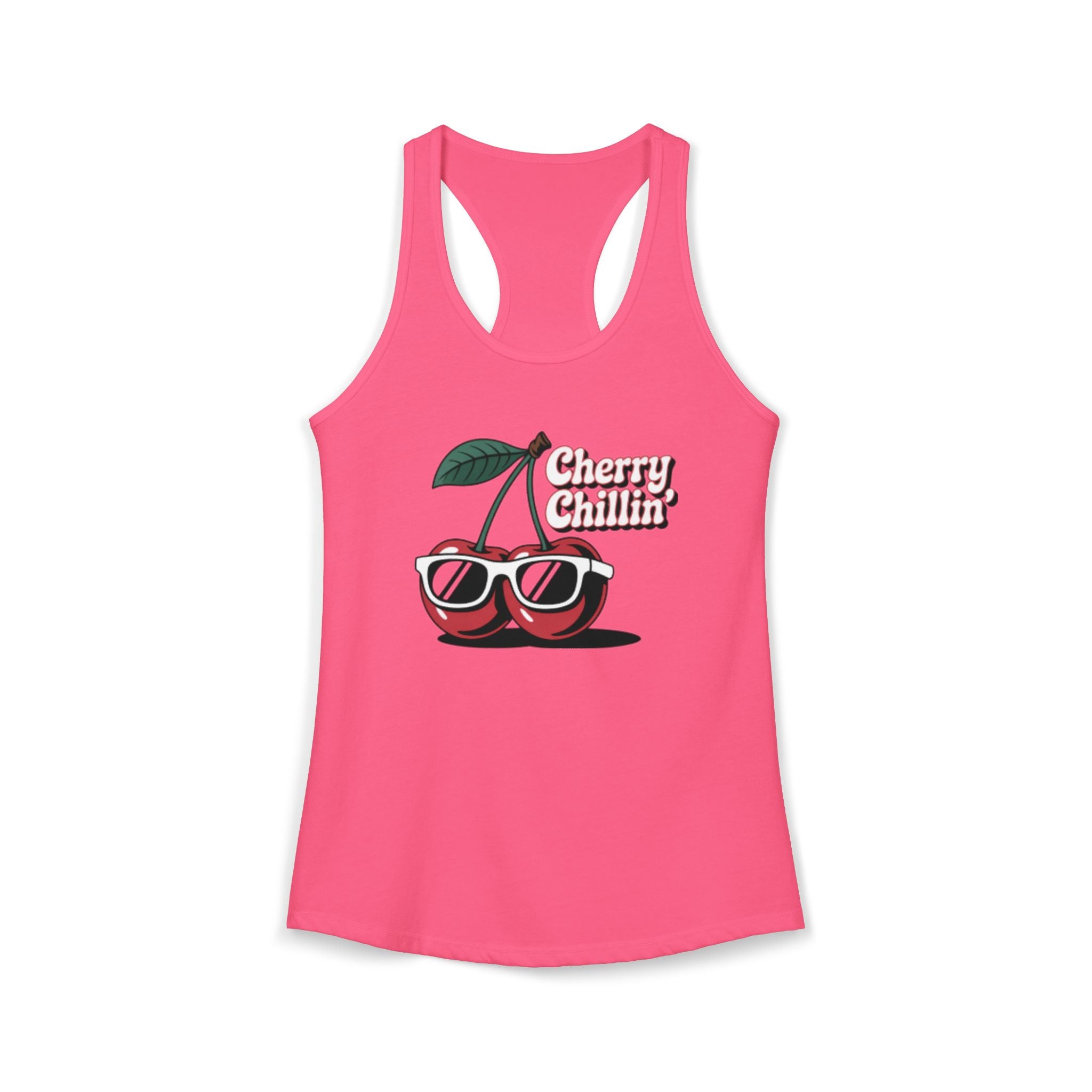 Cherry Chillin Summer Women's Ideal Racerback Tank