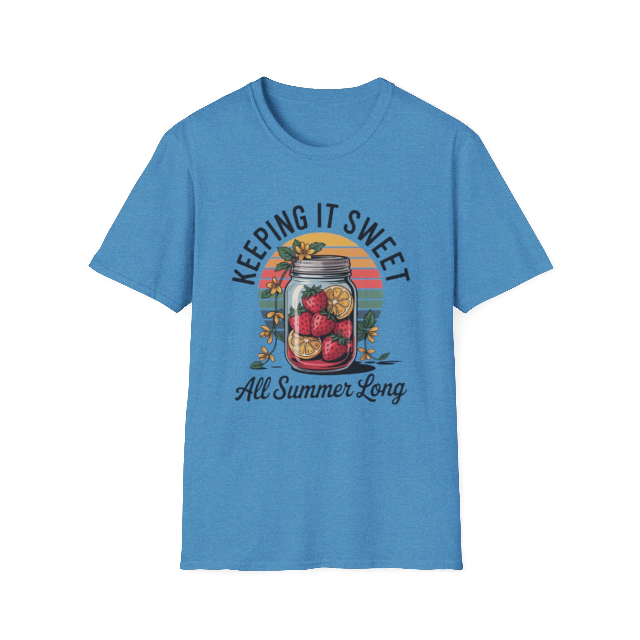 Keeping It Sweet mason jar shirt | T-Shirt, summer fruit design