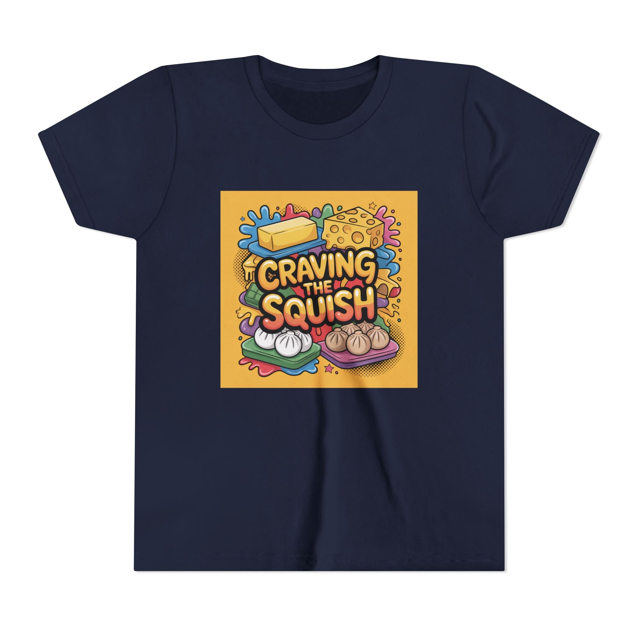 Craving the Squish Youth Tee — Cute Kawaii Food Graphic Shirt