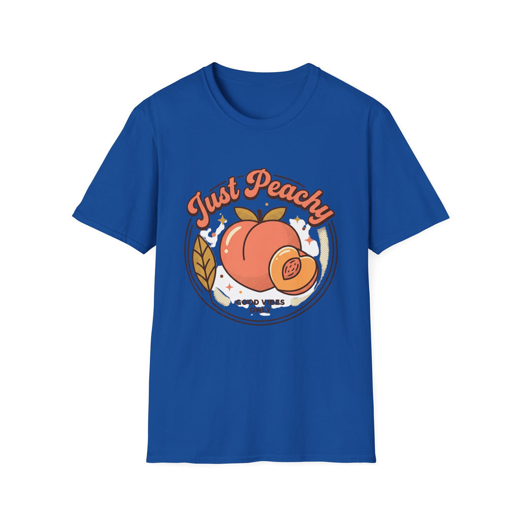 Just Peachy Retro Fruit Graphic Tee