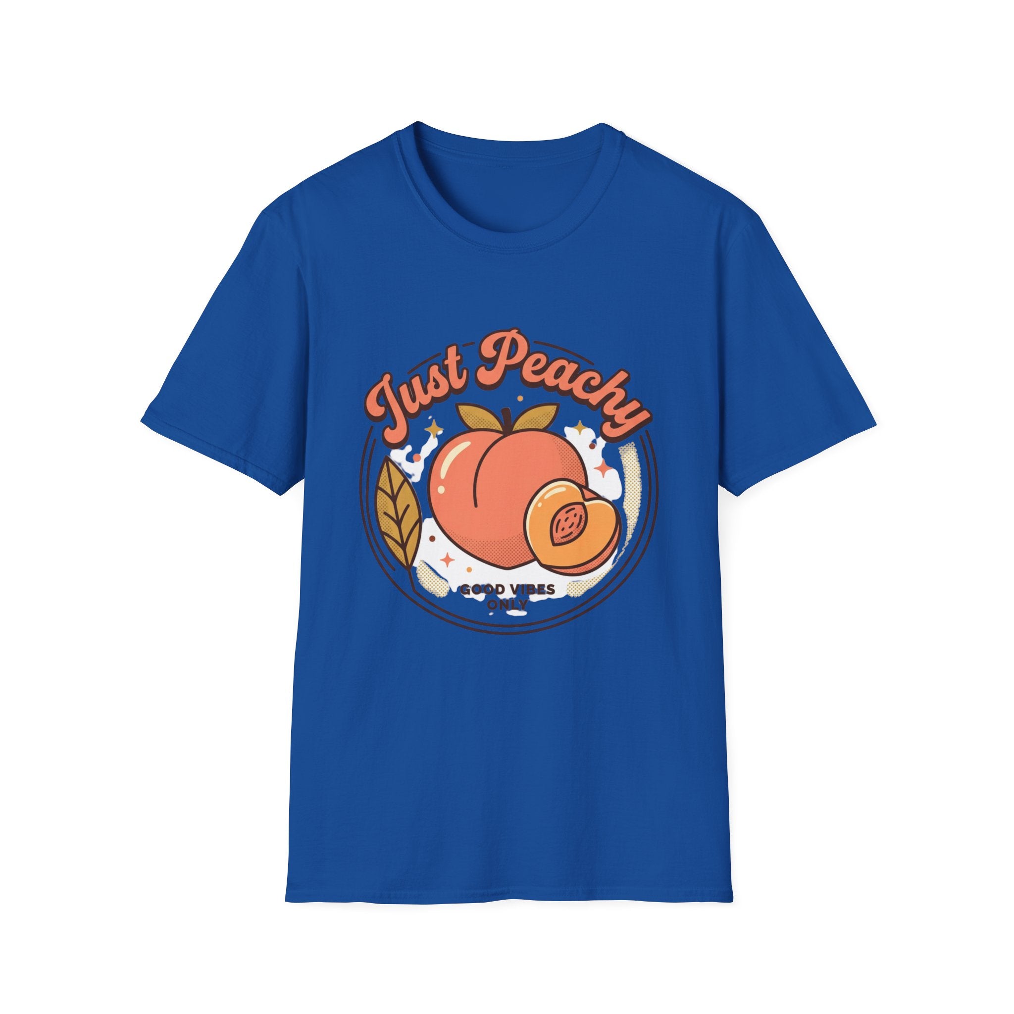 Just Peachy Retro Fruit Graphic Tee