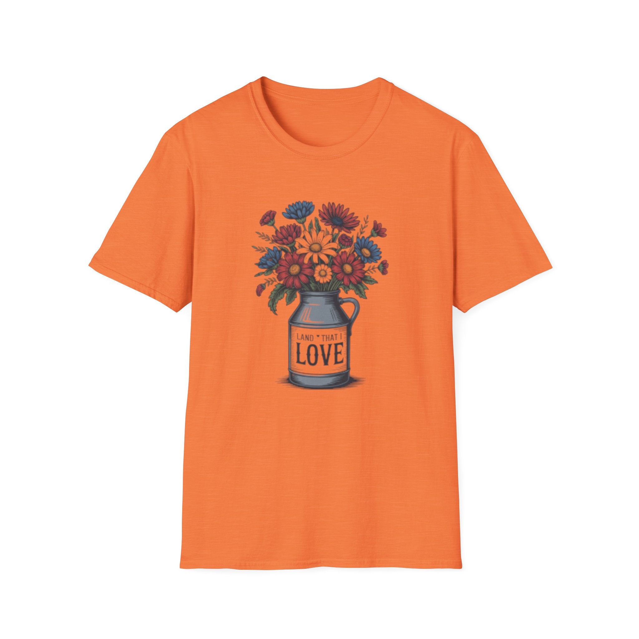 Vase of Wildflowers T-Shirt | Floral Bouquet Tee