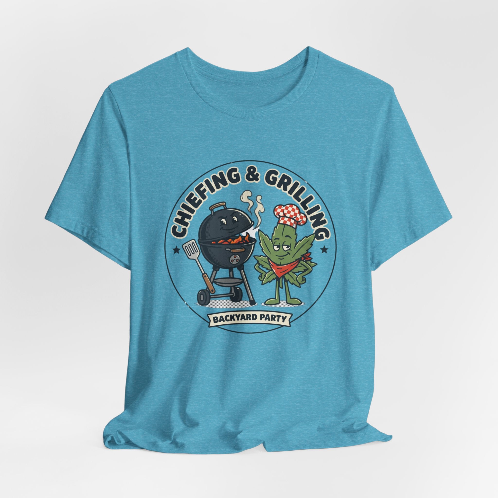 Chiefing & Grilling Grillmaster BBQ Tee