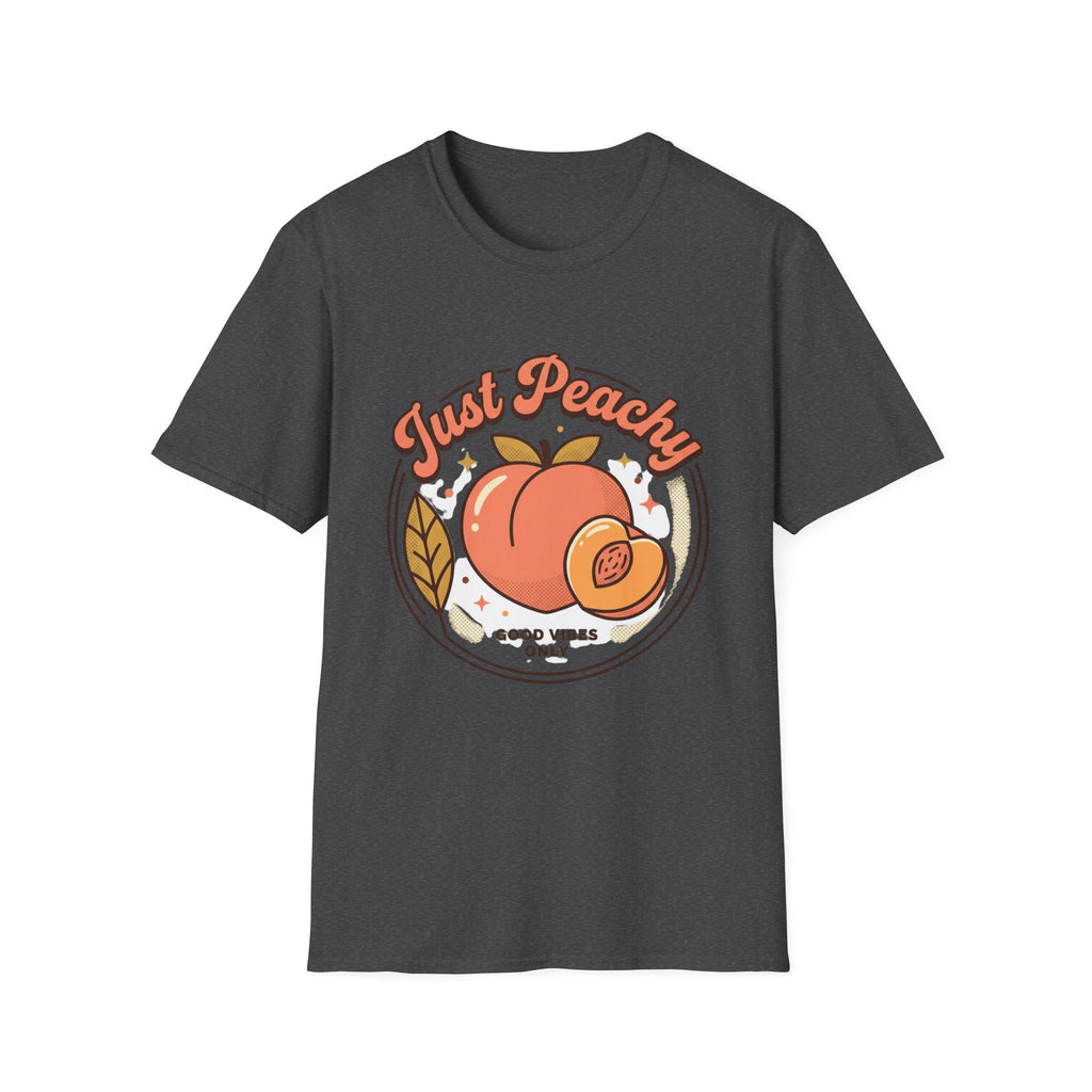 Just Peachy Retro Fruit Graphic Tee