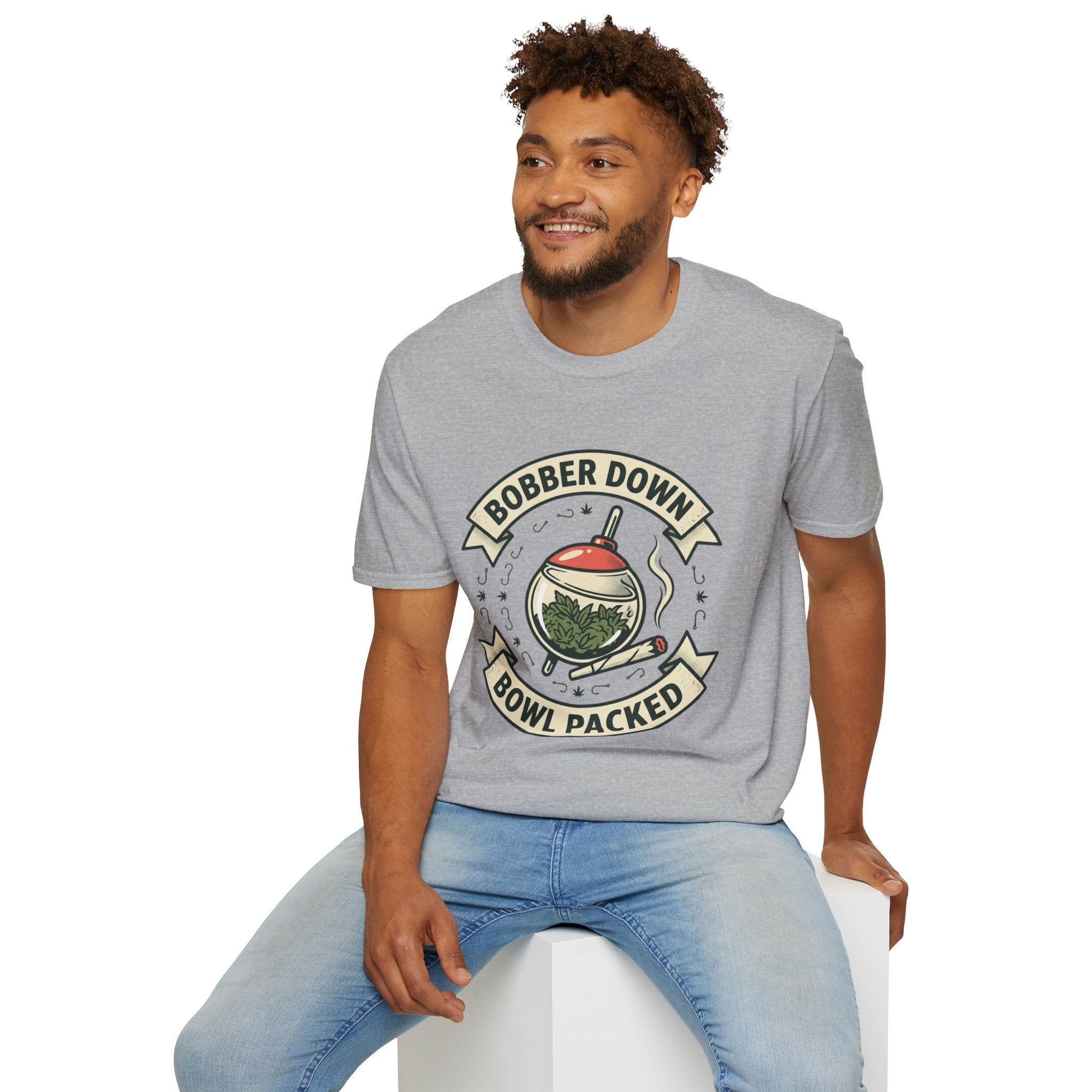 Bobber Down Bowl Packed Fishing Tee