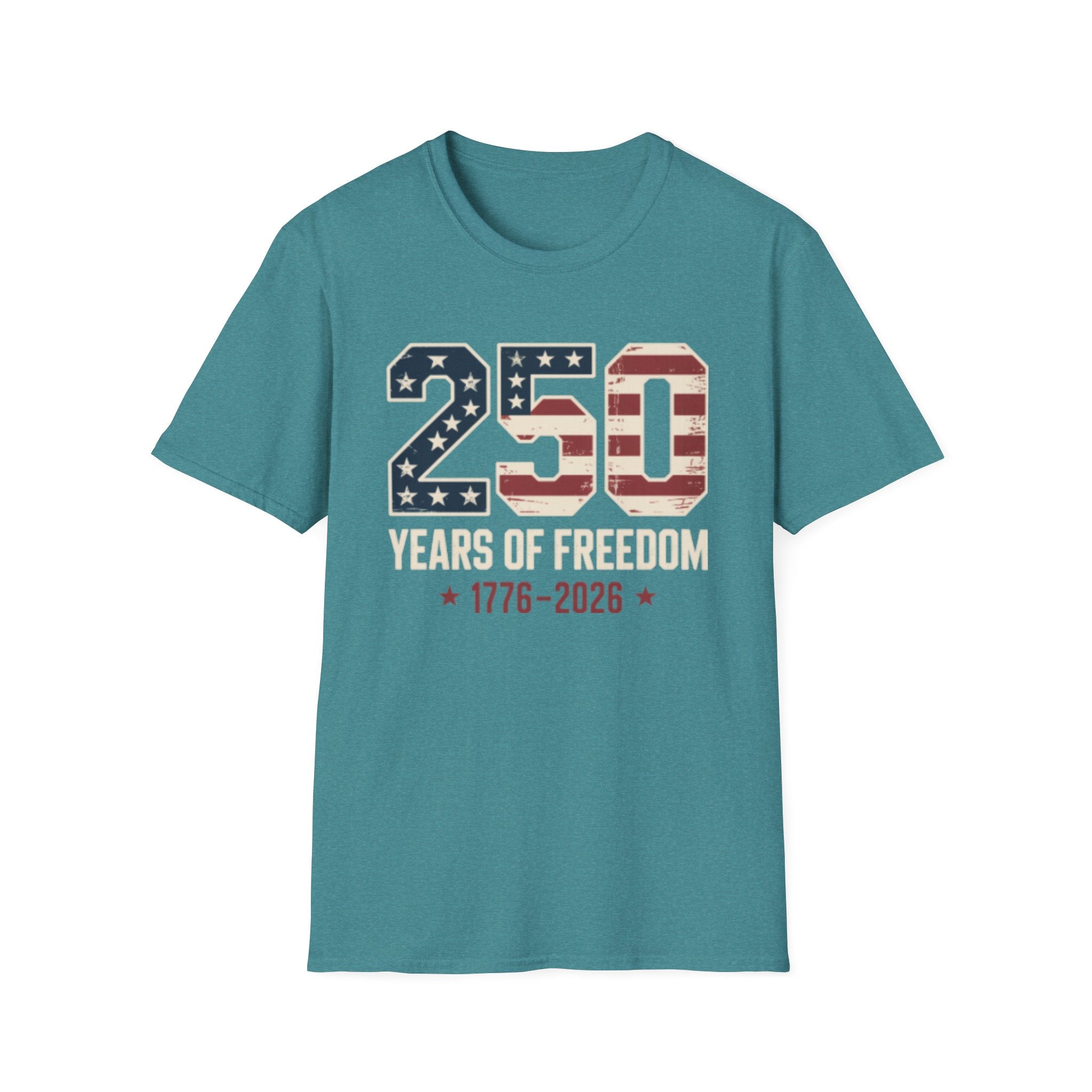250 Years of Freedom T-Shirt | 1776-2026 American Flag