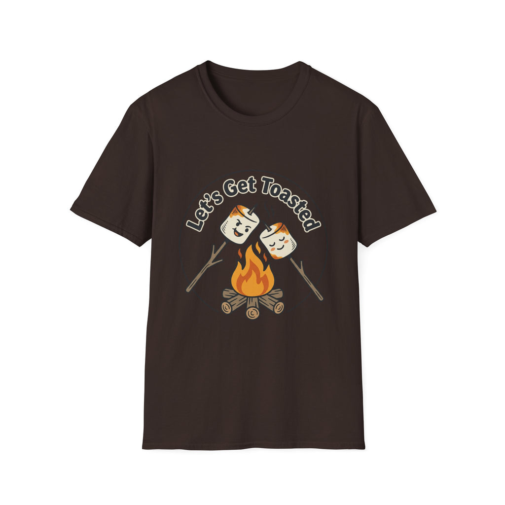 Let's Get Toasted Campfire Marshmallow Tee