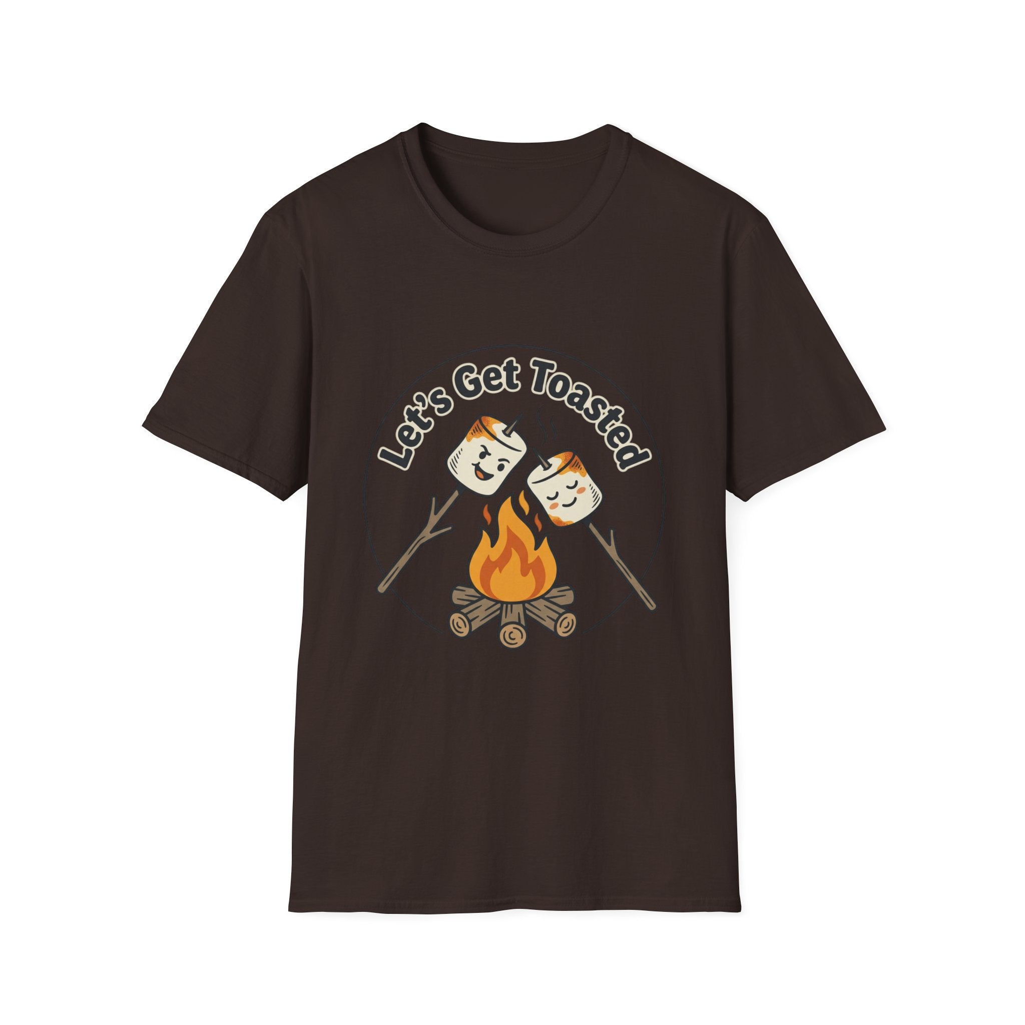 Let's Get Toasted Campfire Marshmallow Tee