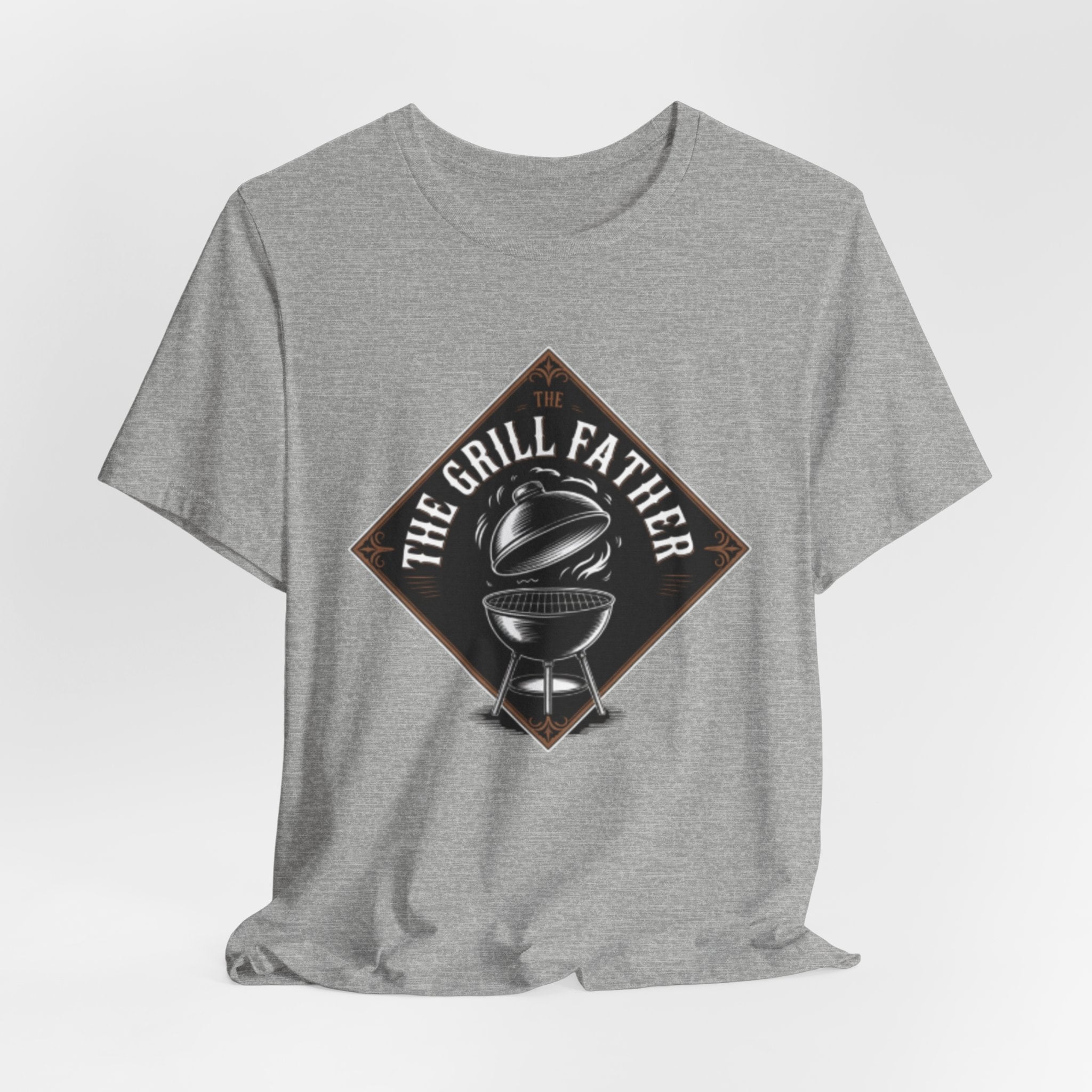 The Grill Father BBQ Dad Graphic Tee