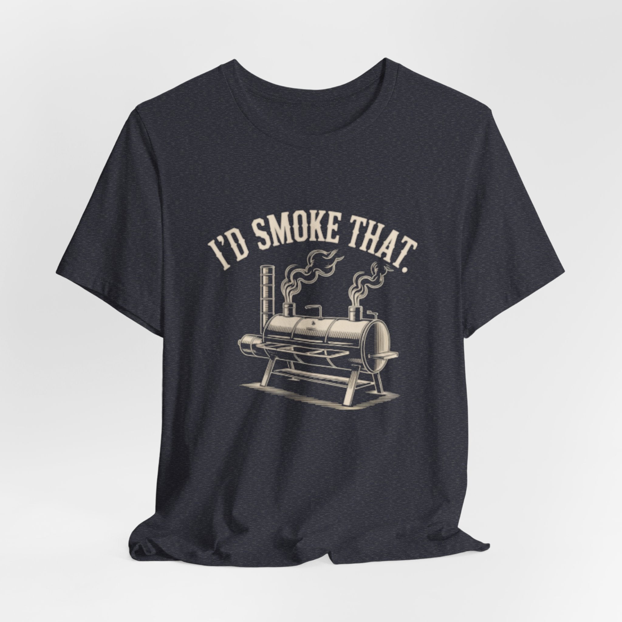 I'd Smoke That Vintage BBQ Grill Tee