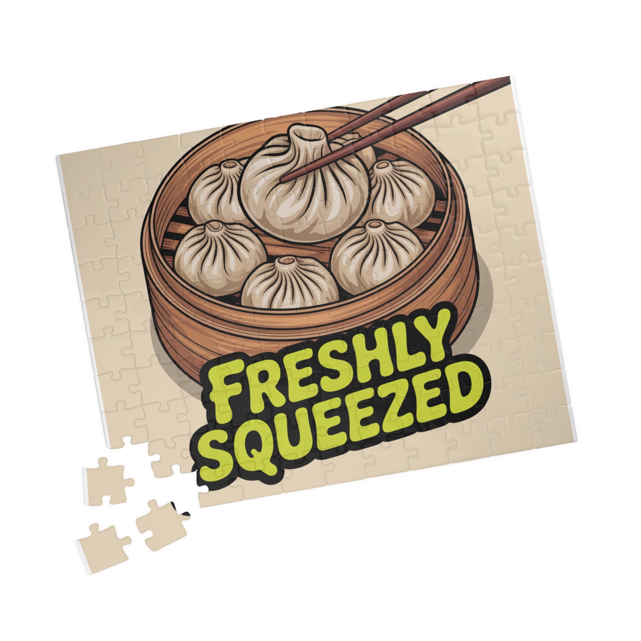 Dumpling Puzzle — "Freshly Squeezed" Foodie Jigsaw (110–1014 pcs)