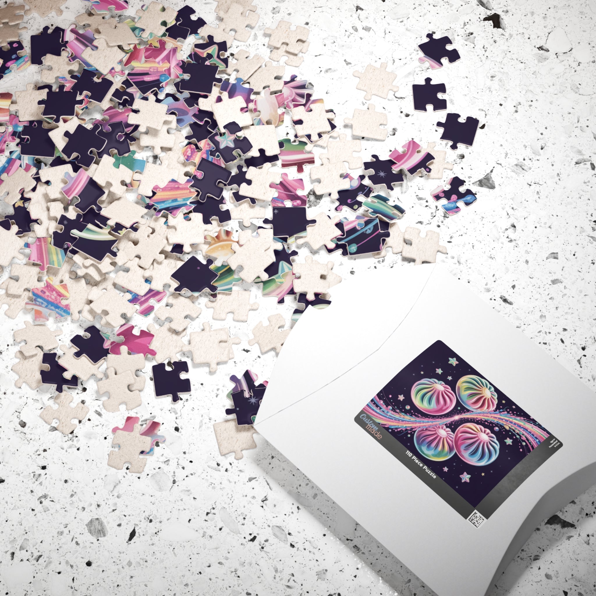 Galaxy Candy Rainbow Puzzle — 252/520/1014-Piece Jigsaw for Kids & Adults