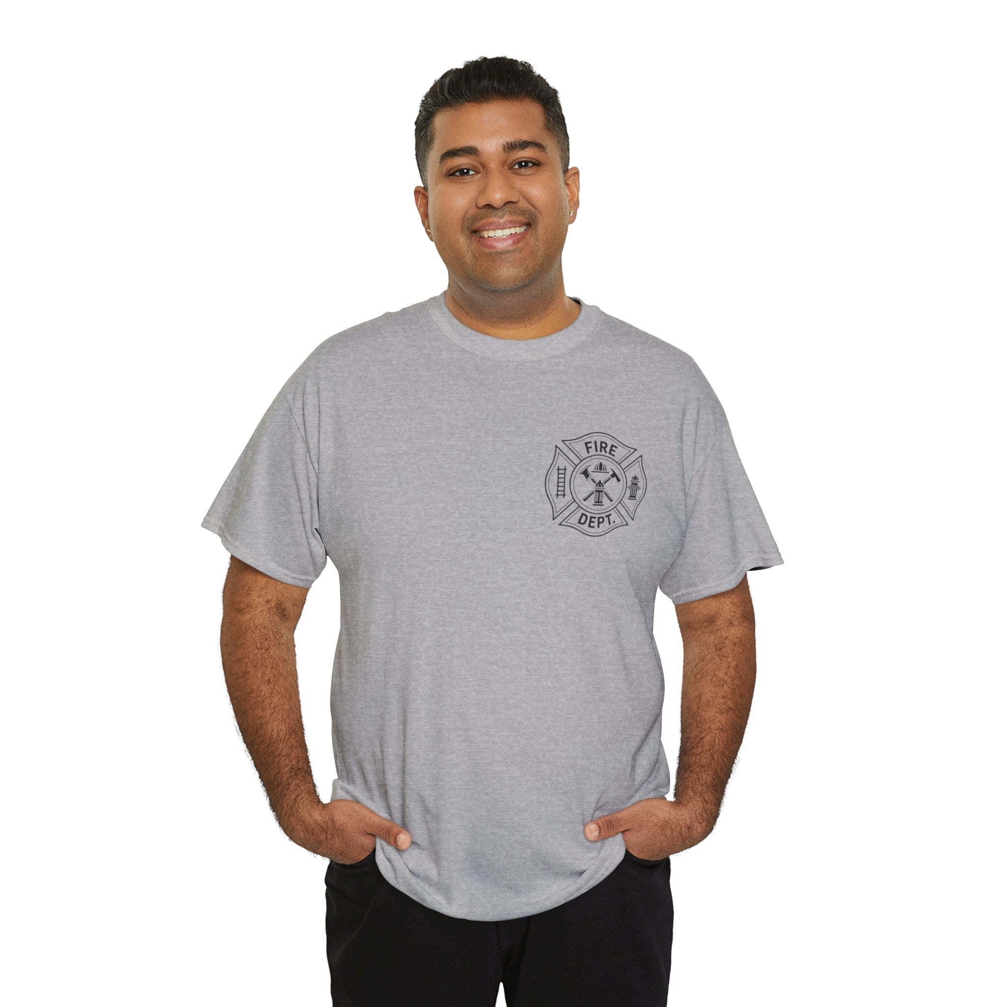 Firefighter Flag Tee — Bravery Courage Honor T-Shirt