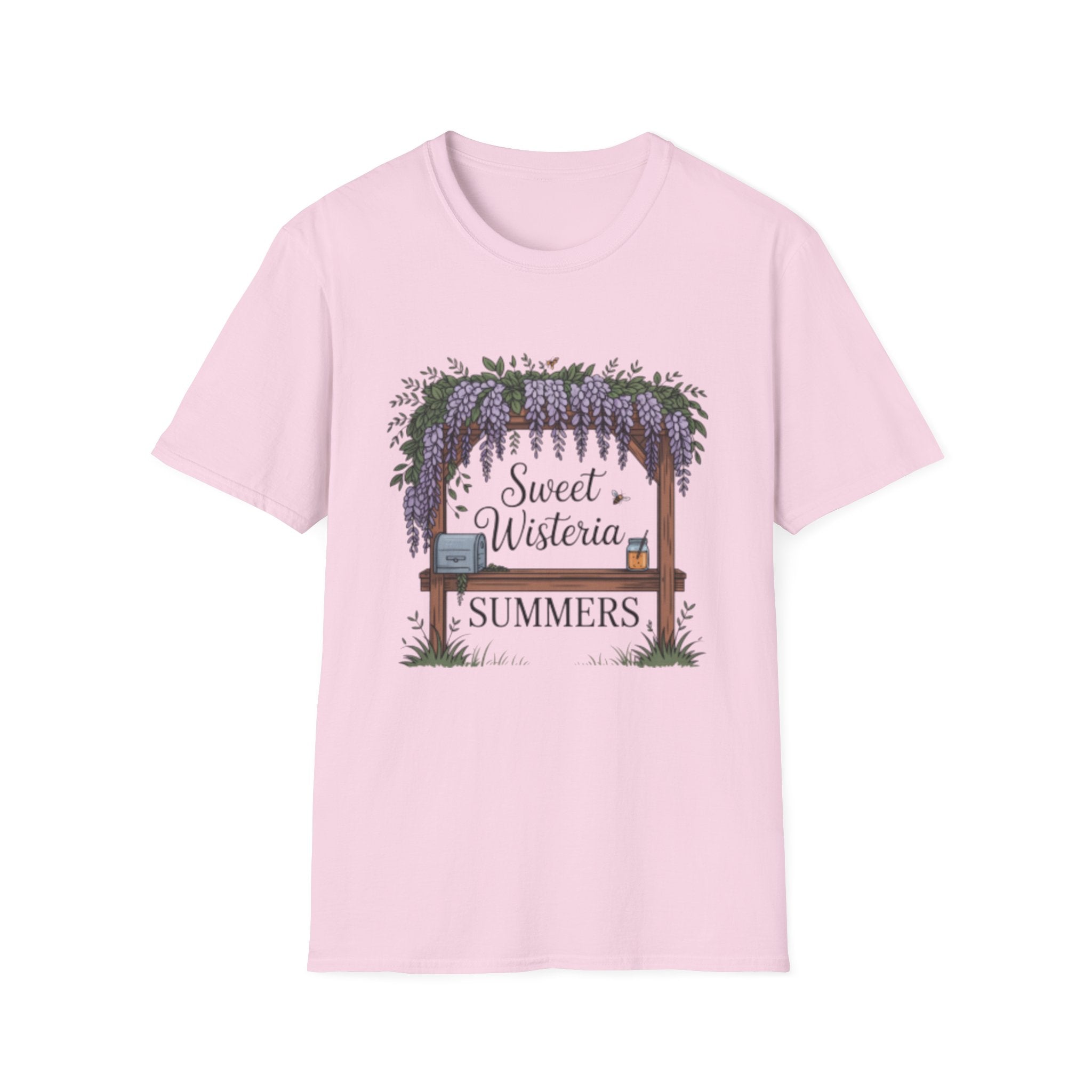 Sweet Wisteria Arbor T-Shirt | Floral Spring Tee