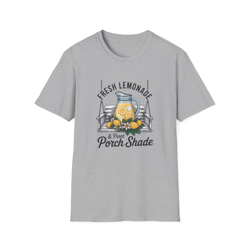 Fresh Lemonade Front Porch Shade T-Shirt | Porch Shade Summer Drink Design
