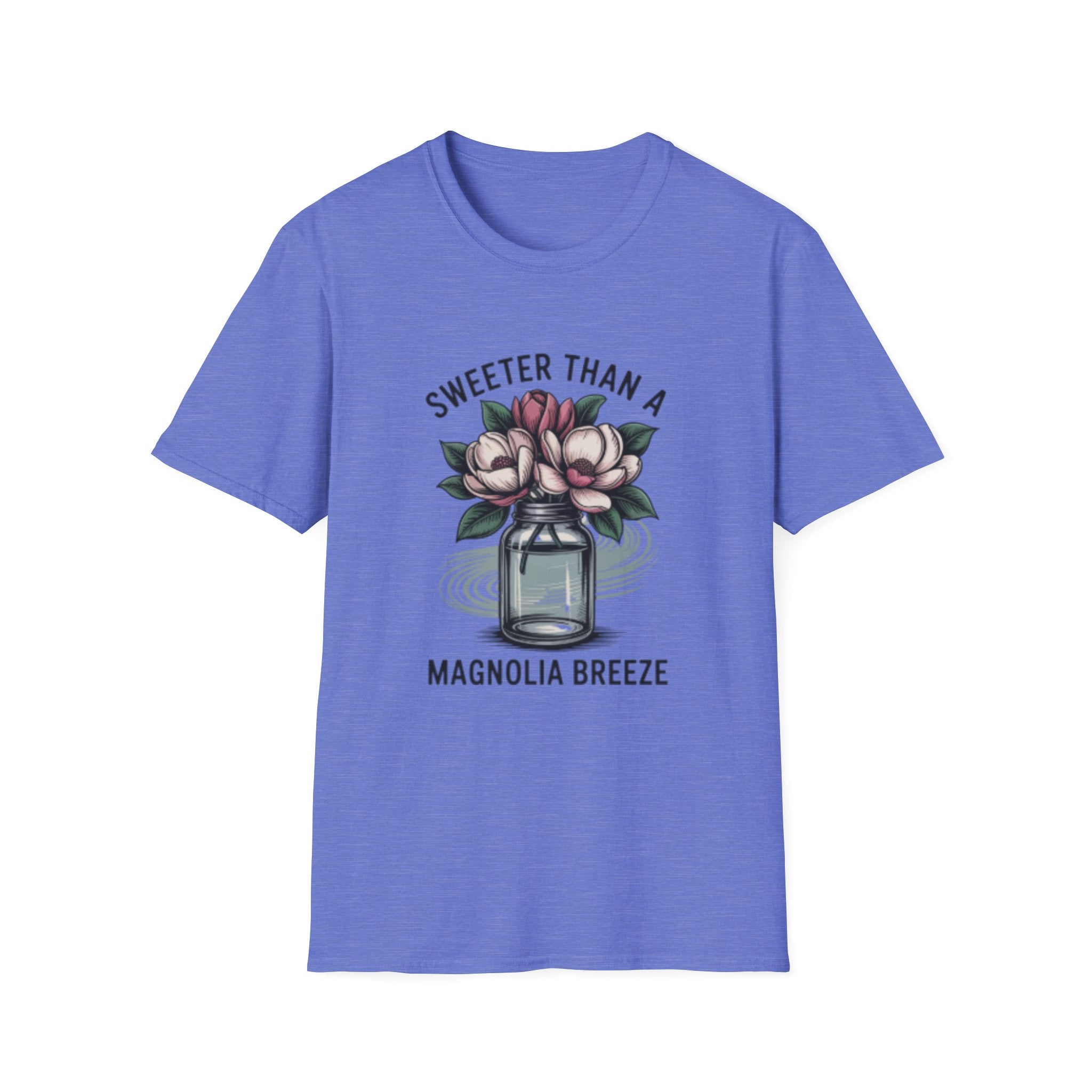 Sweeter Than A Magnolia Breeze T-Shirt | Floral Mason Jar Tee