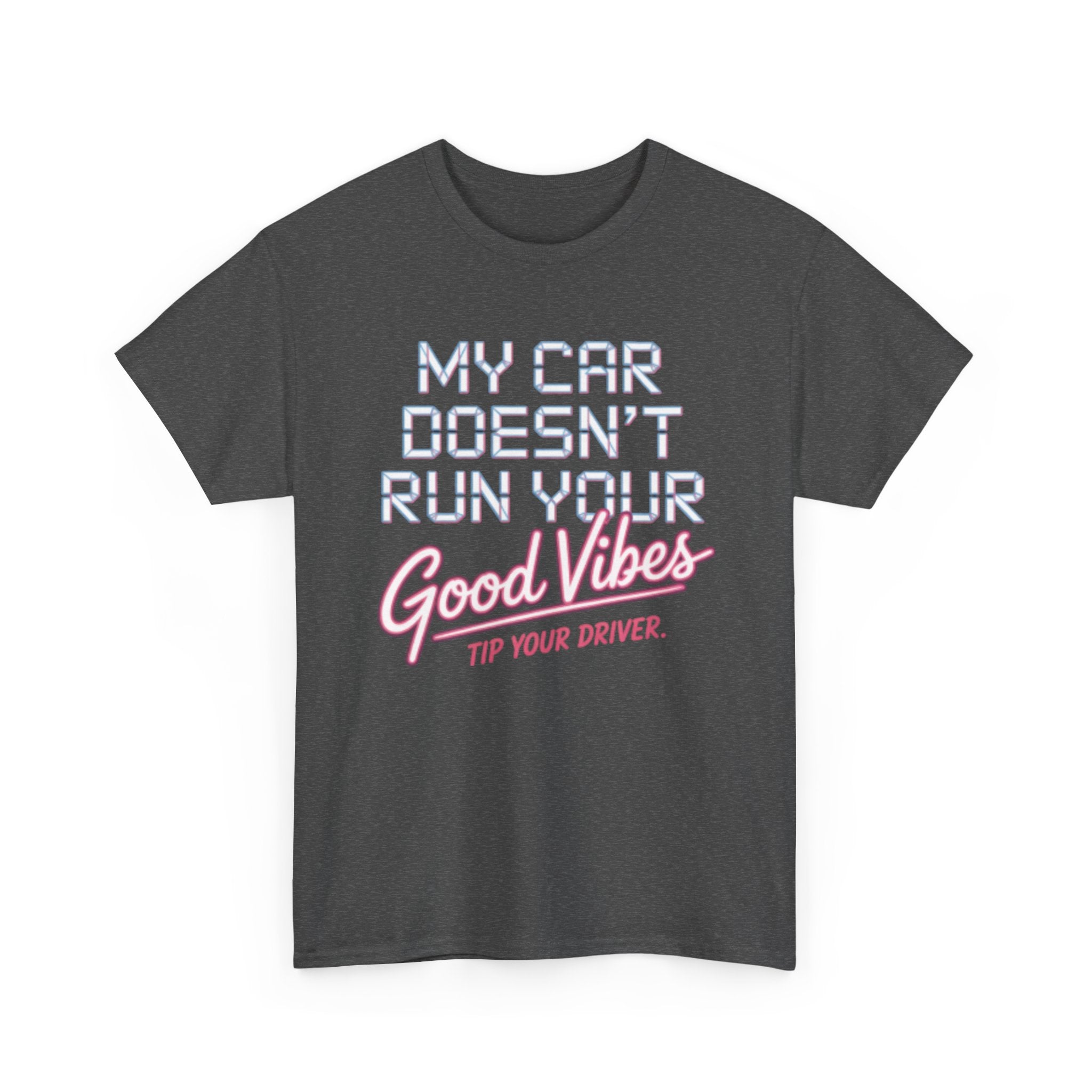 Funny DoorDash T Shirt Delivery Driver Tip Gas Money Car Mileage Humor Tee