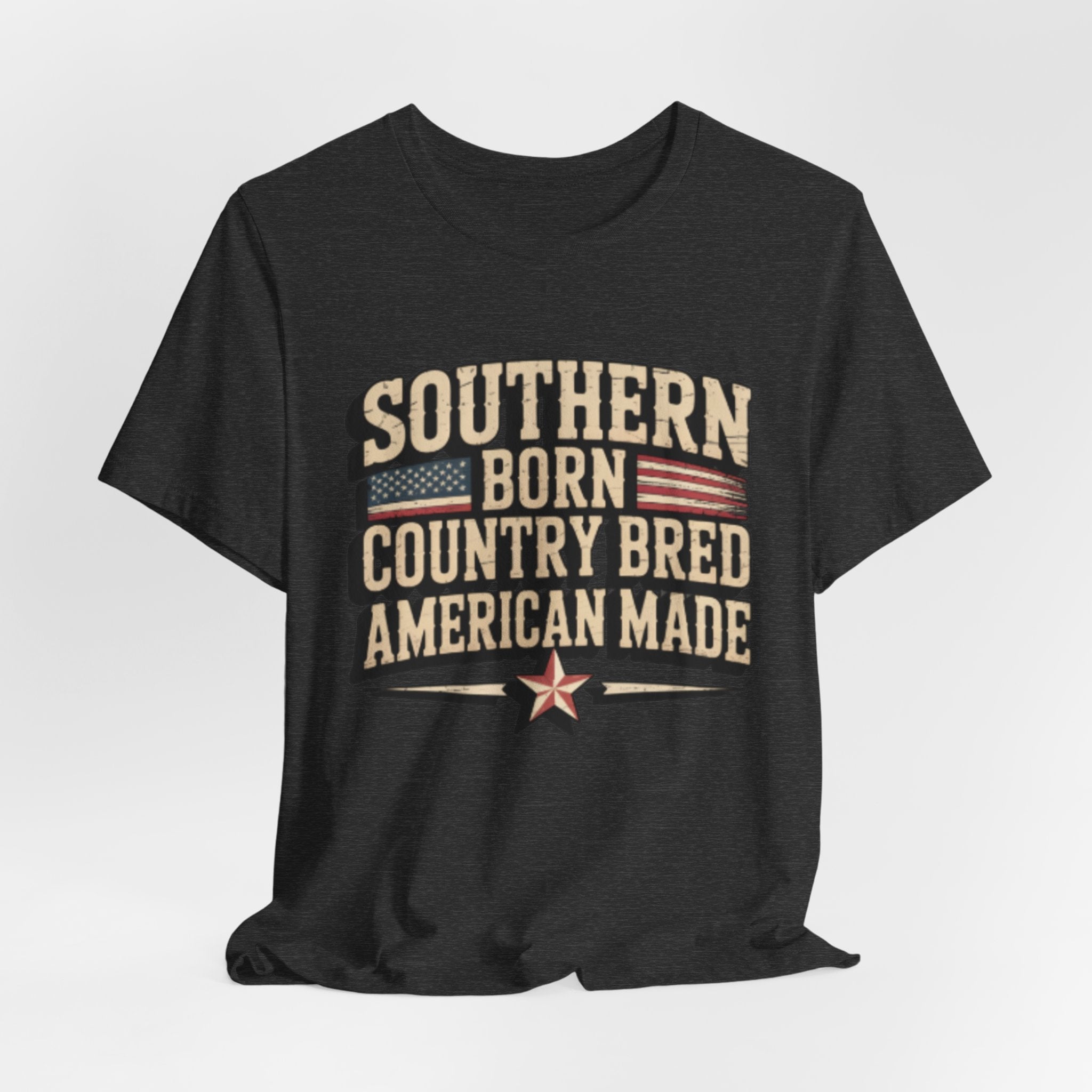 Southern Born Country Bred American Made Tee