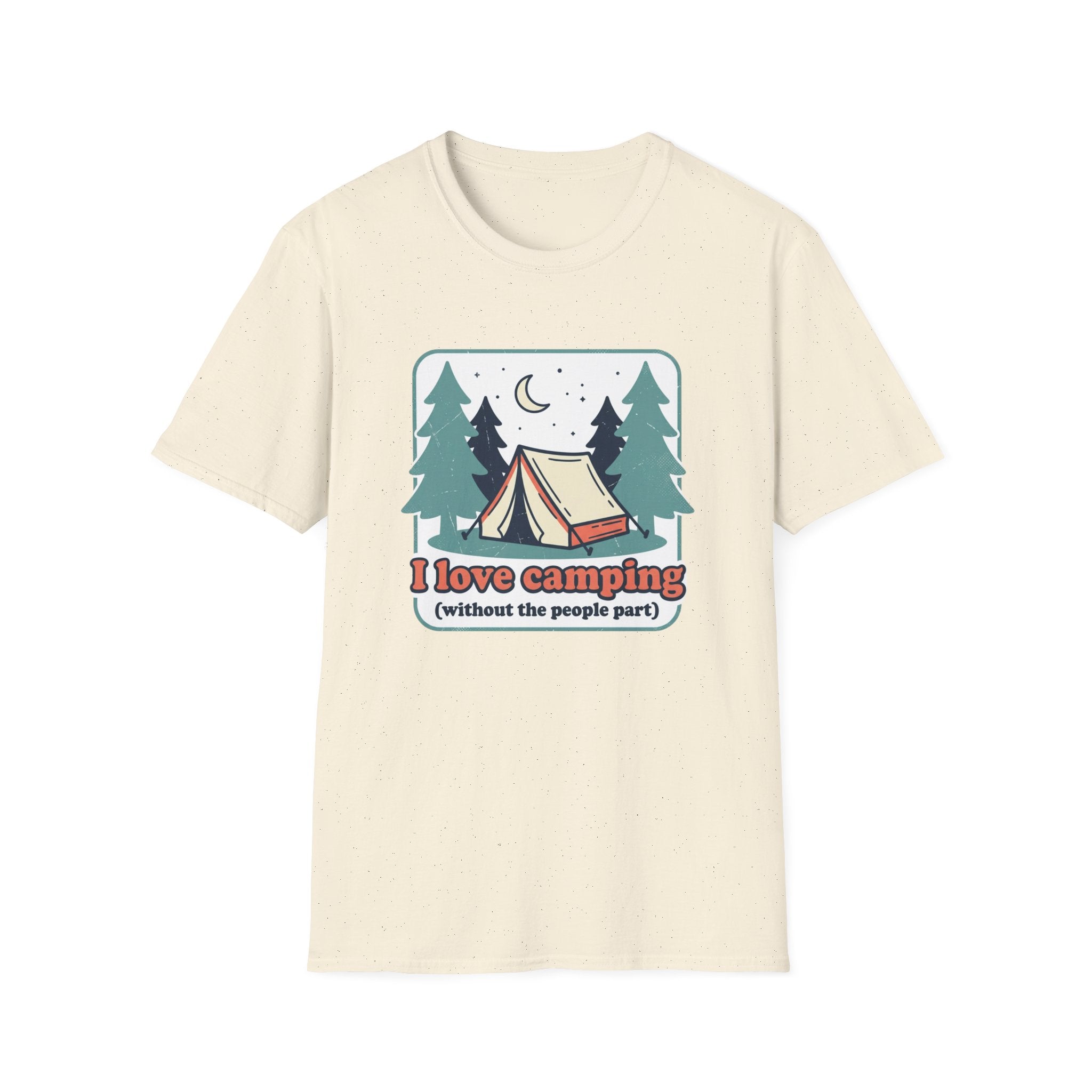I Love Camping Without the People Part Graphic Tee