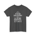 DoorDash Delivery Driver T Shirt Funny Luxury Service Sarcastic Tip Tee