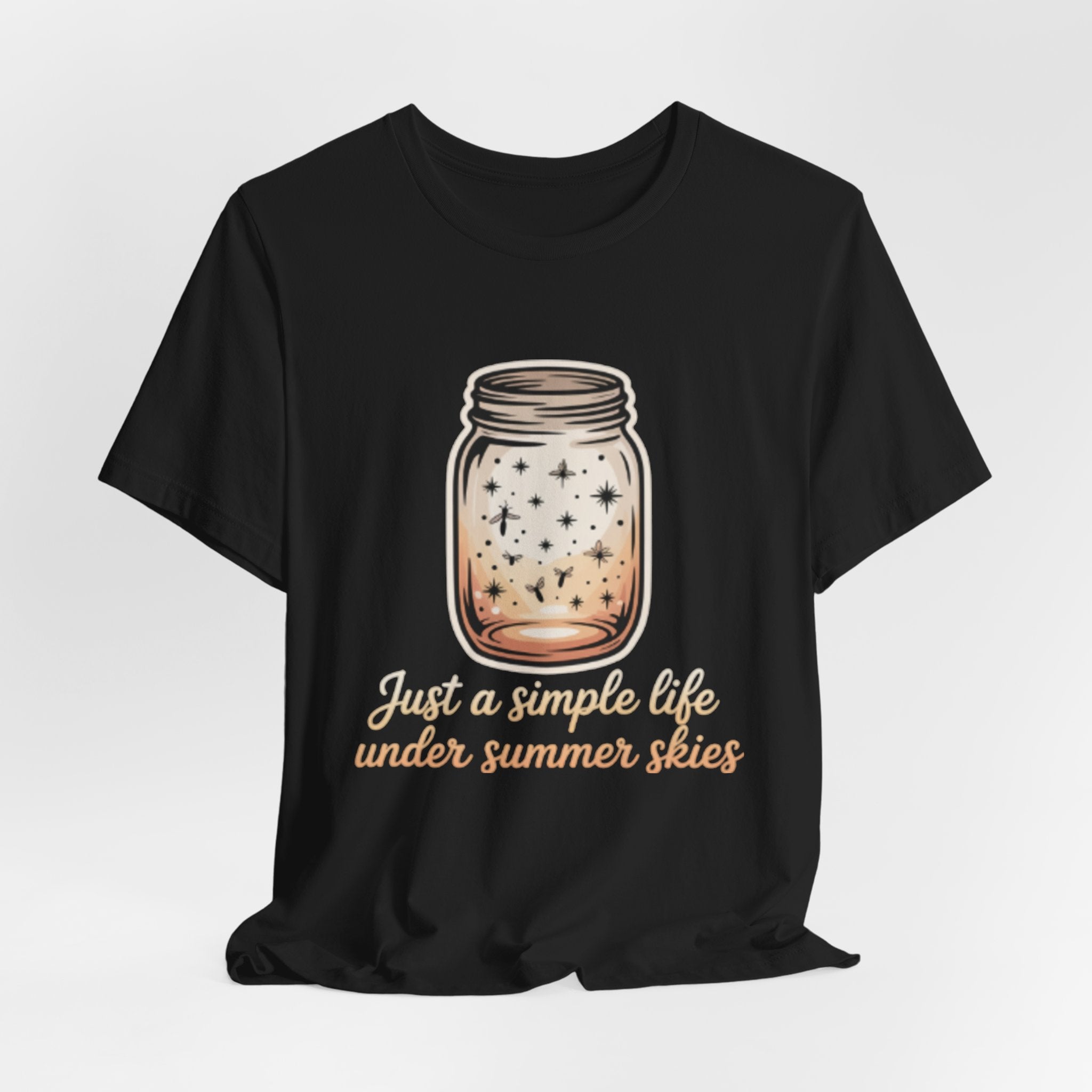 Summer Jar T-Shirt – "Just a simple life under summer skies"