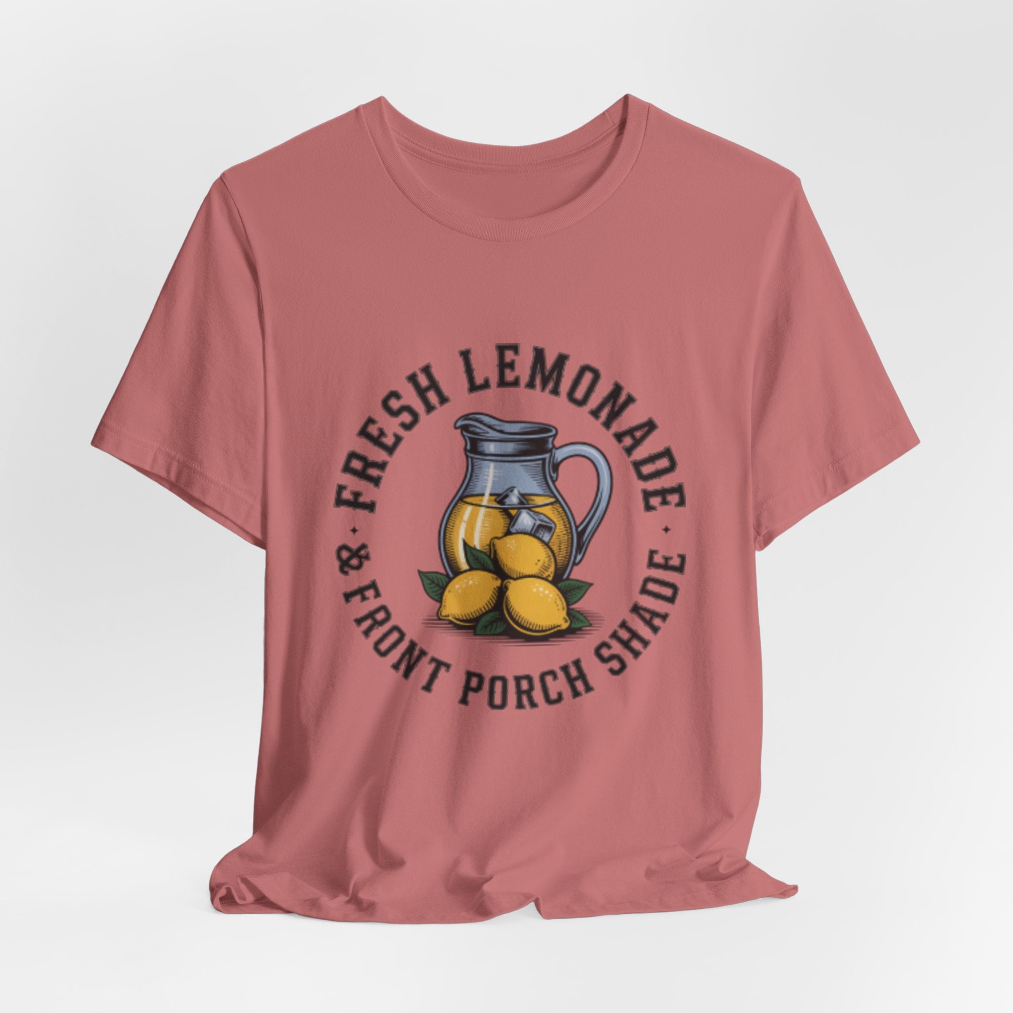 Fresh Lemonade Front Porch Shade T-Shirt — Southern Summer Lemonade Graphic Tee