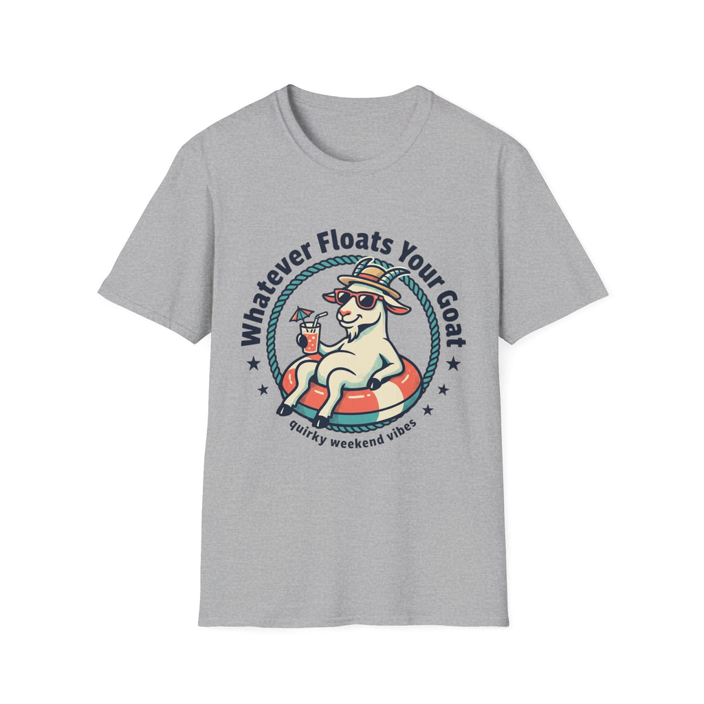 Whatever Floats Your Goat Summer Vacation Tee