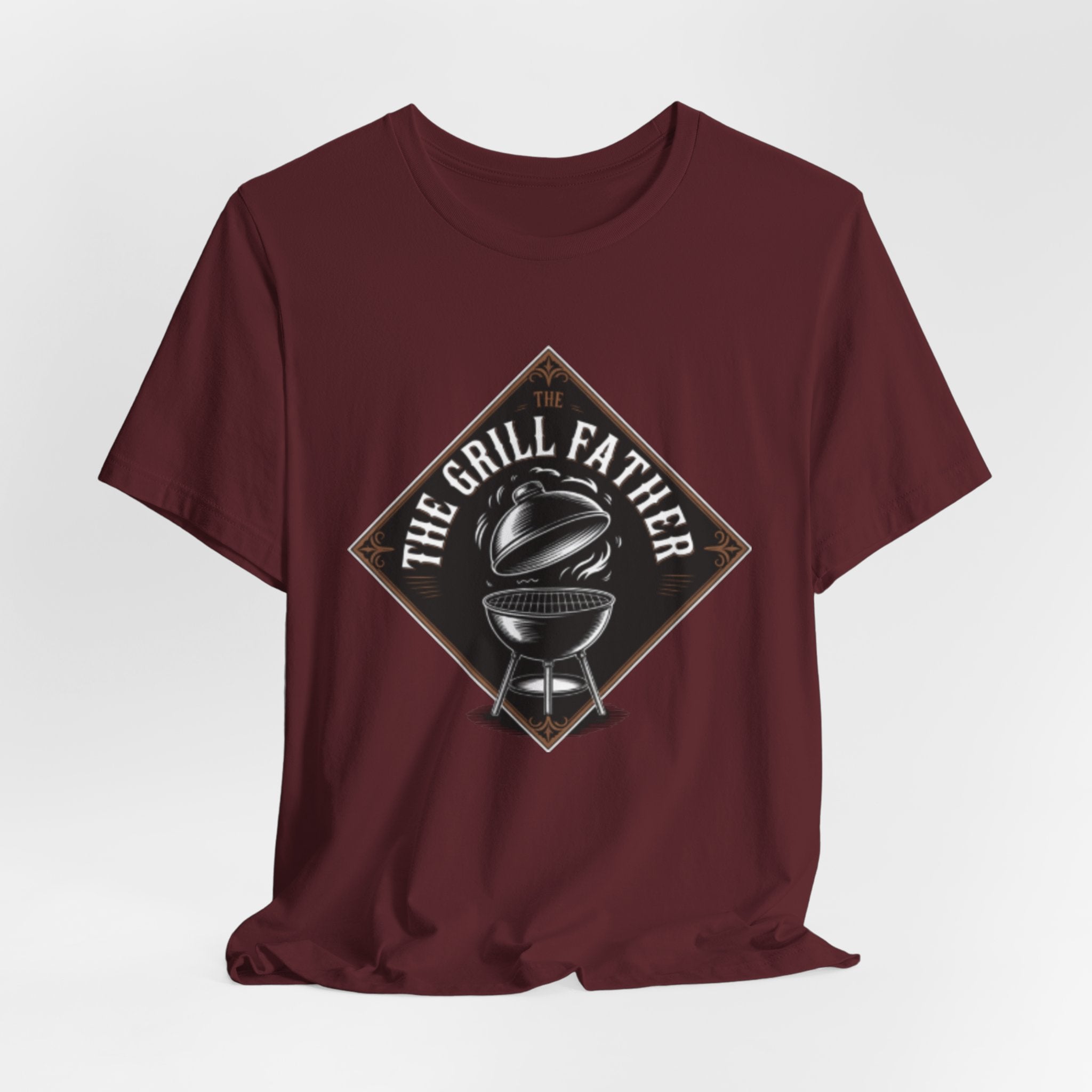 The Grill Father BBQ Dad Graphic Tee