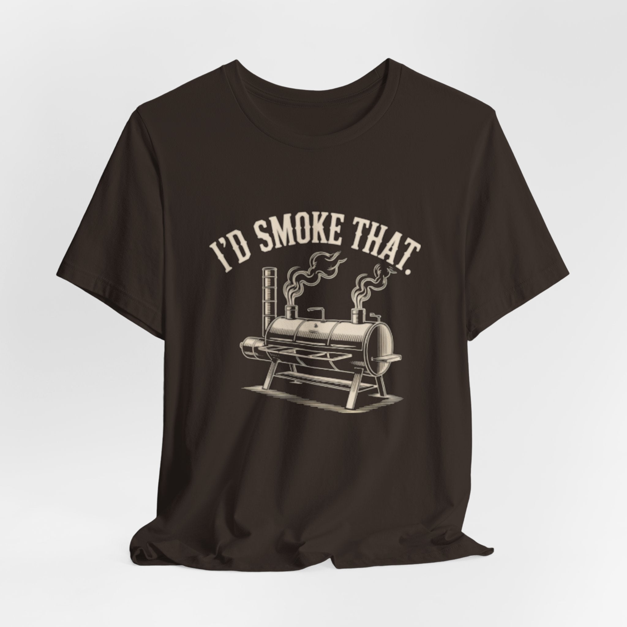 I'd Smoke That Vintage BBQ Grill Tee