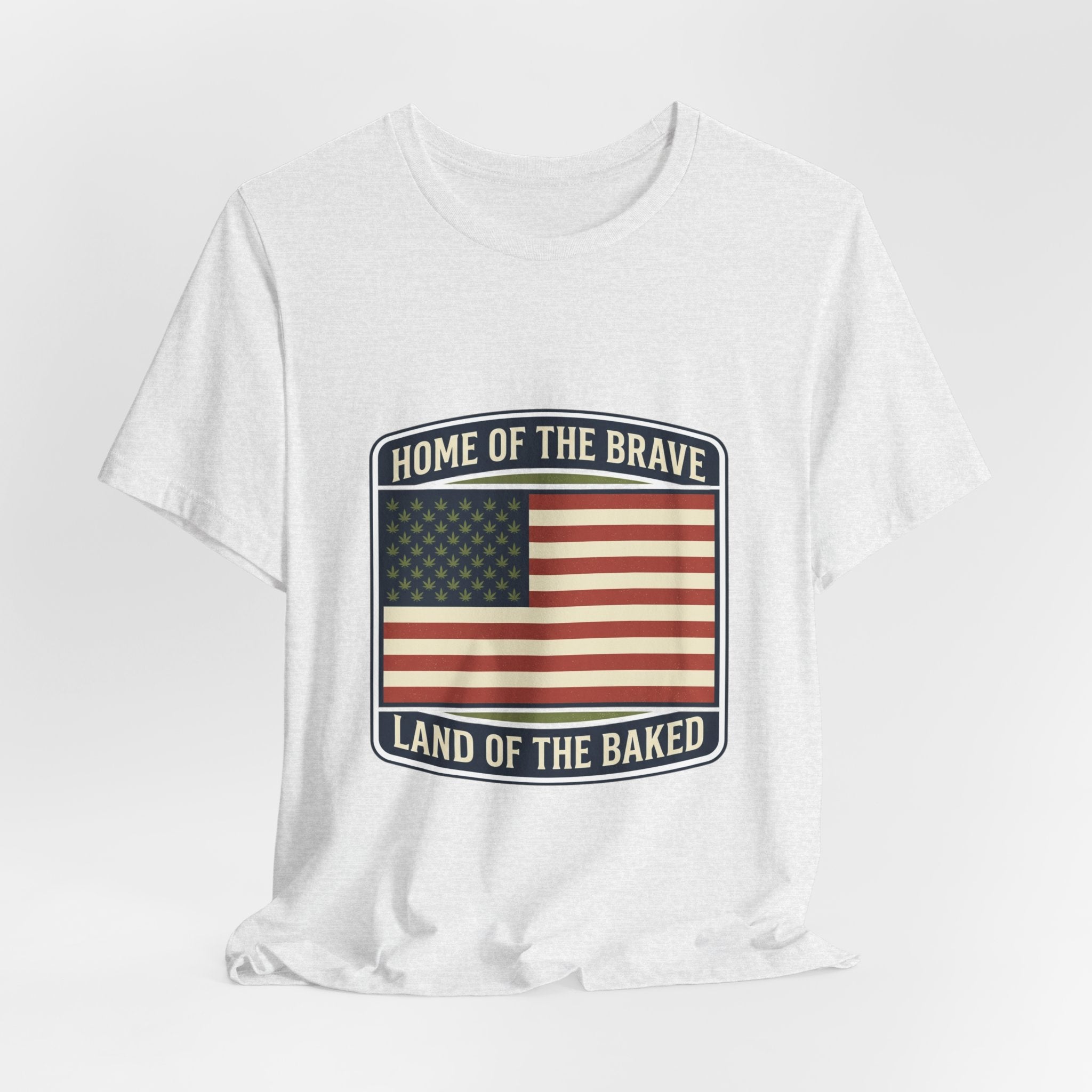 Home of the Brave Land of the Baked Patriotic Tee