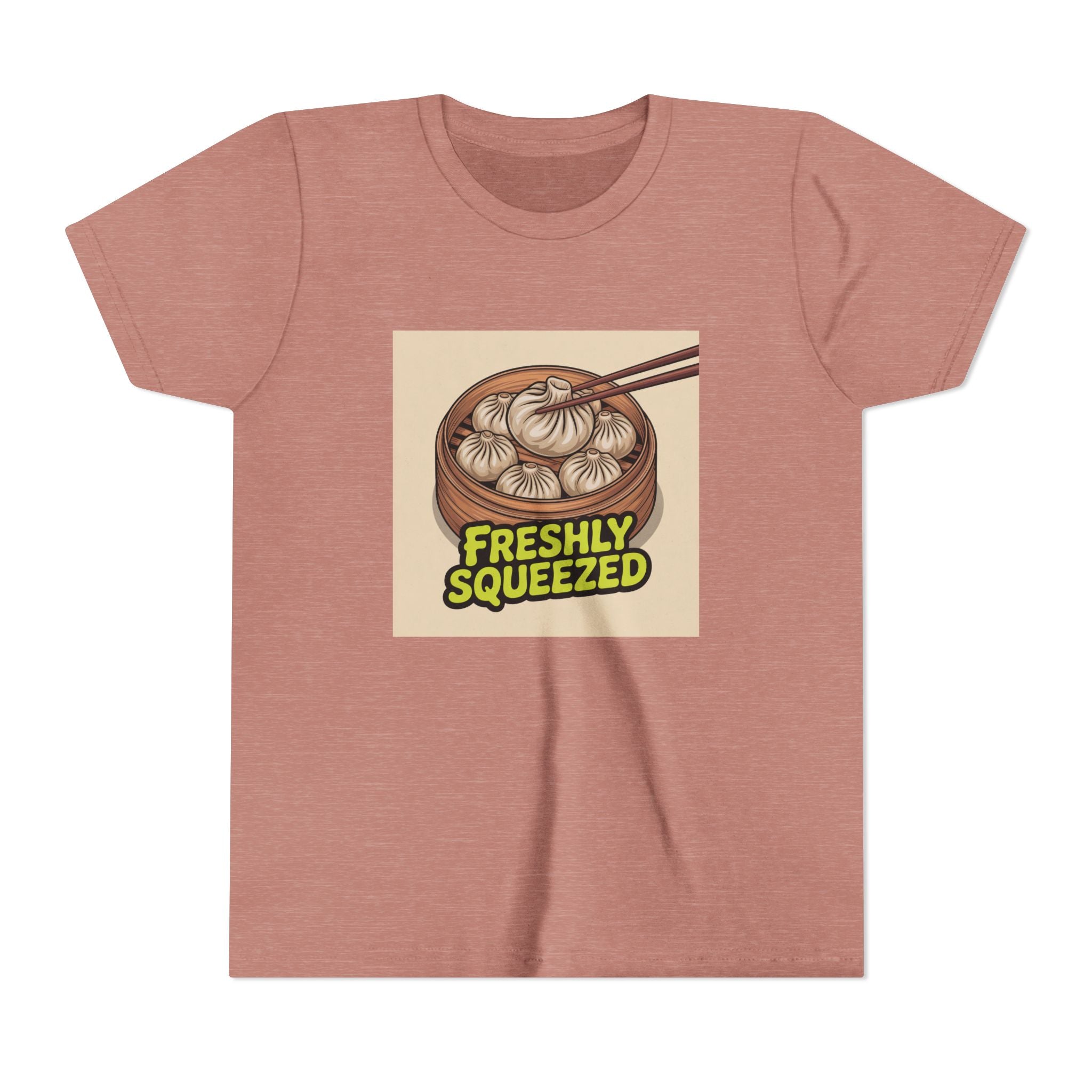 Youth Tee — Cute Xiao Long Bao 'Freshly Squeezed' Dumpling Shirt