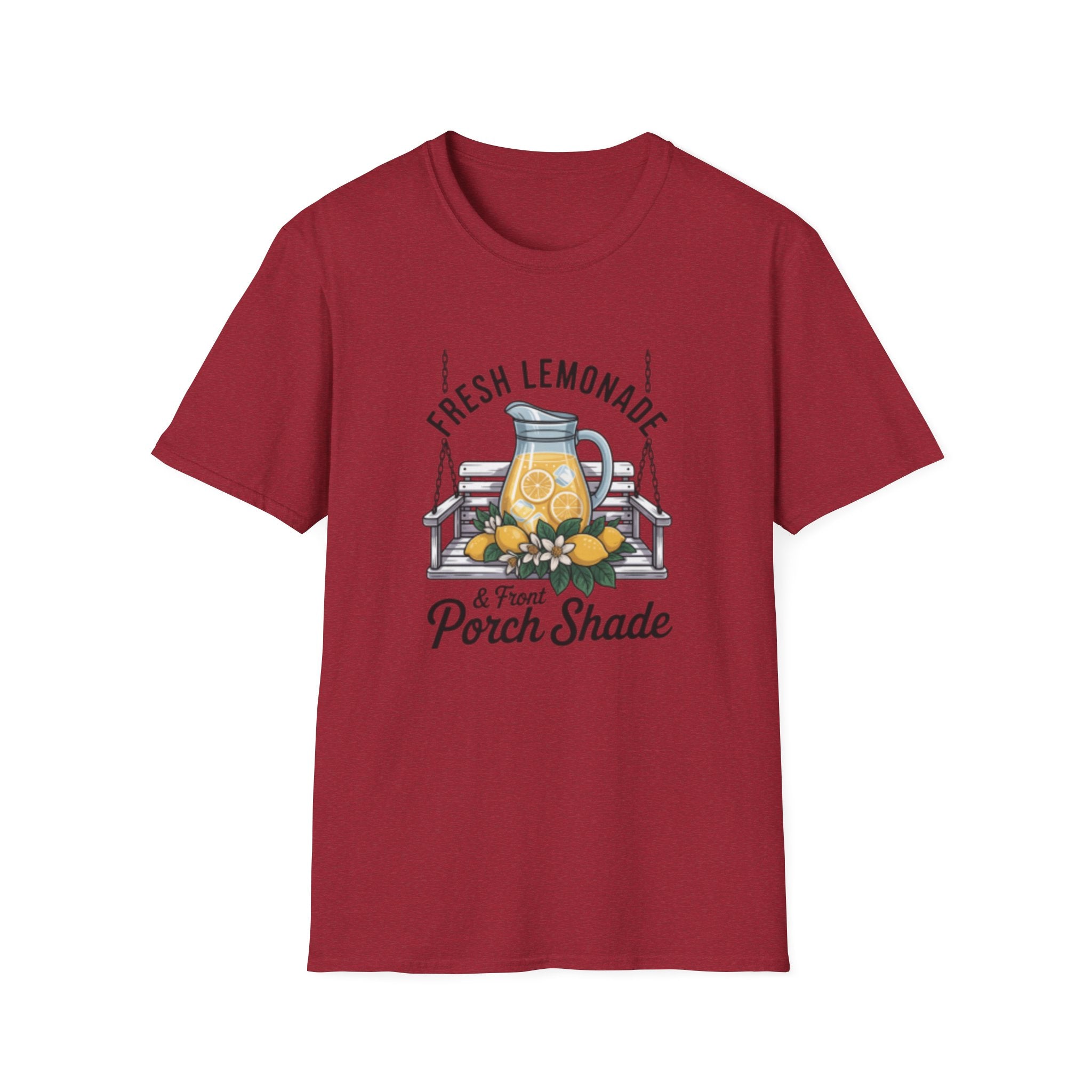 Fresh Lemonade Front Porch Shade T-Shirt | Porch Shade Summer Drink Design