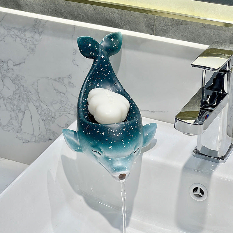 Dolphin Ceramic Soap Dish