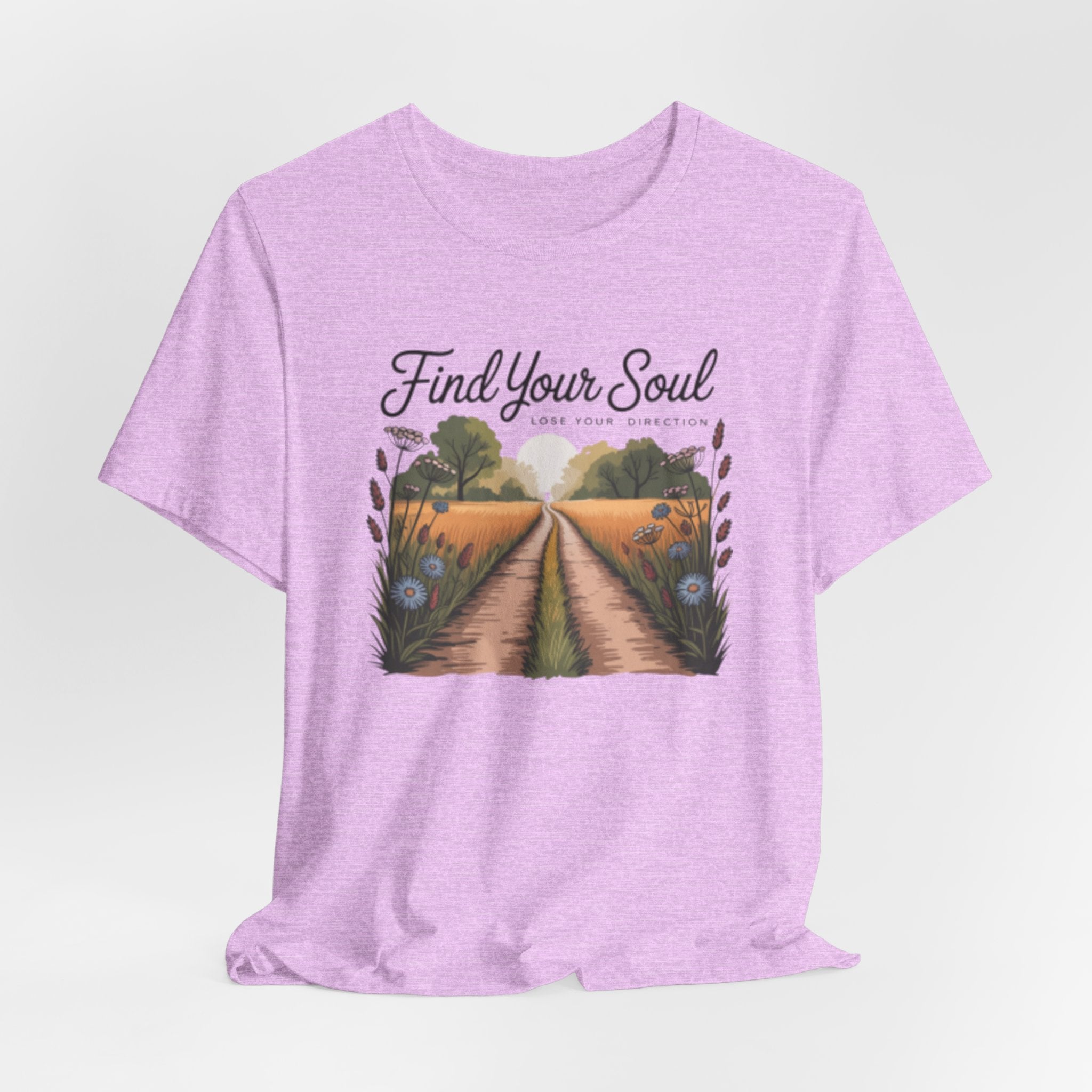 Find Your Soul Tee - Scenic Country Road Graphic T-Shirt