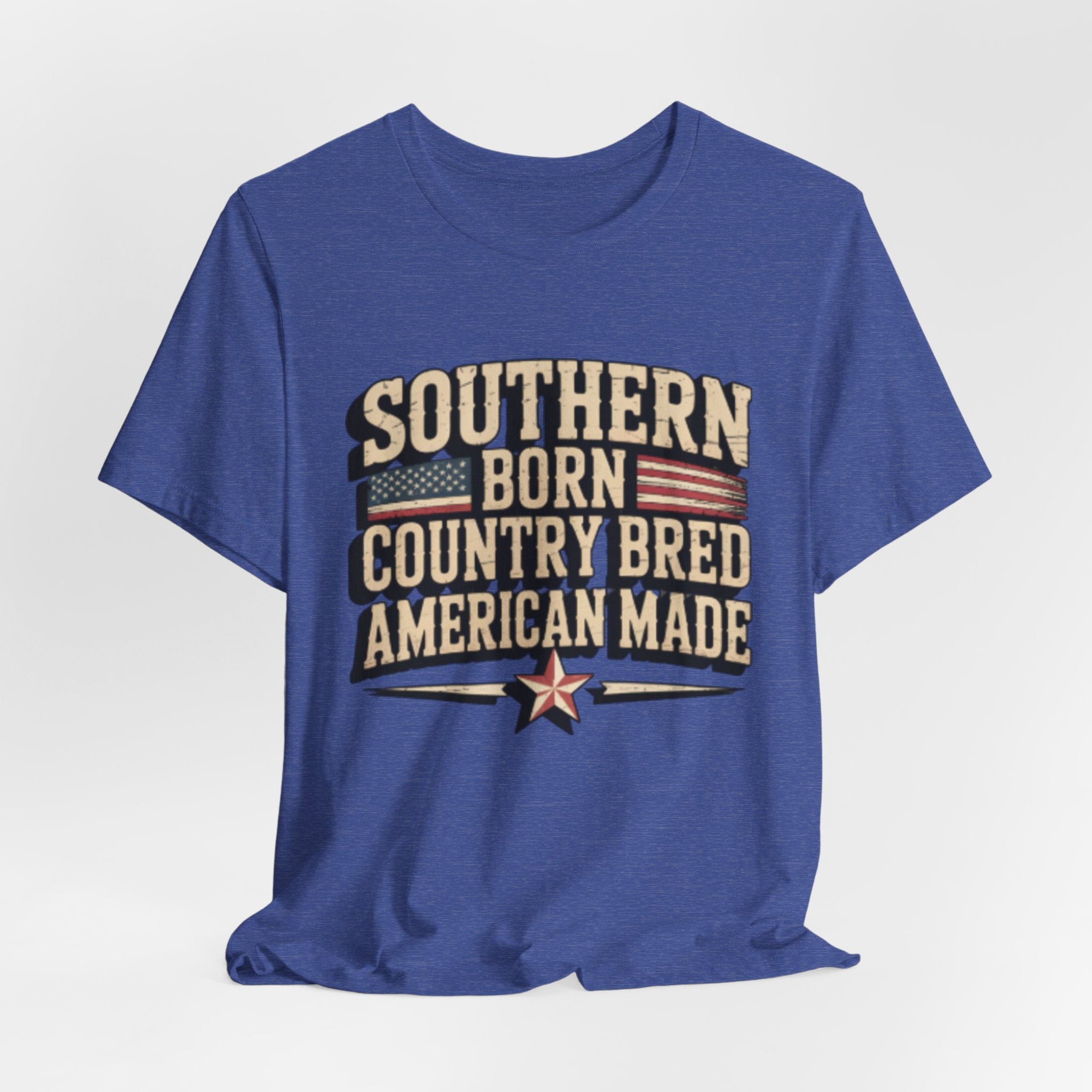 Southern Born Country Bred American Made Tee