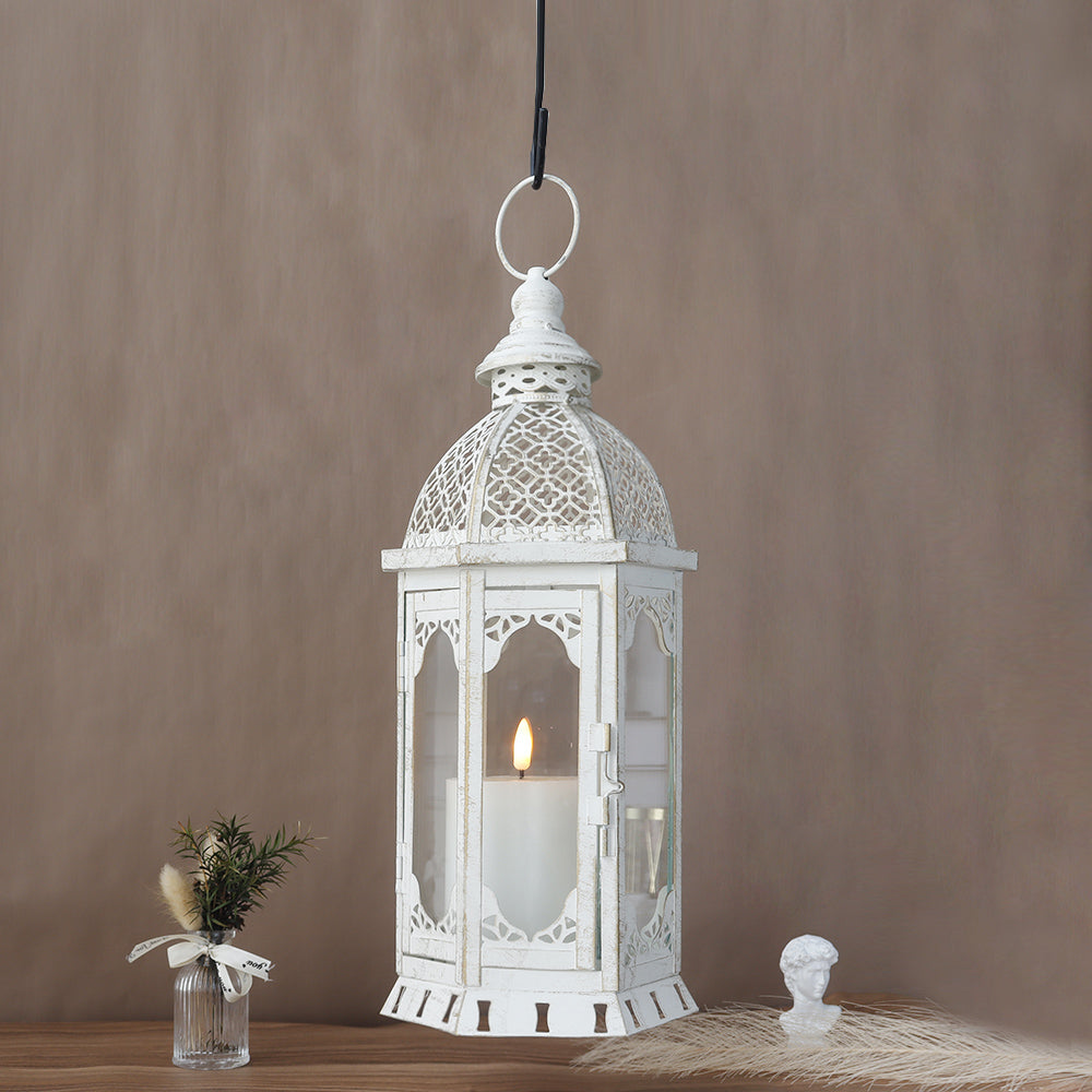 JHY DESIGN 15" Outdoor Decorative Lantern