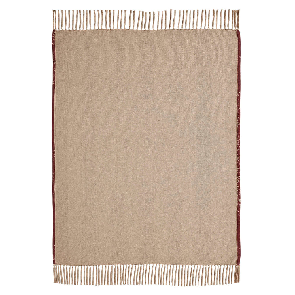 1776 Patriotic Woven Throw Blanket 50x60"