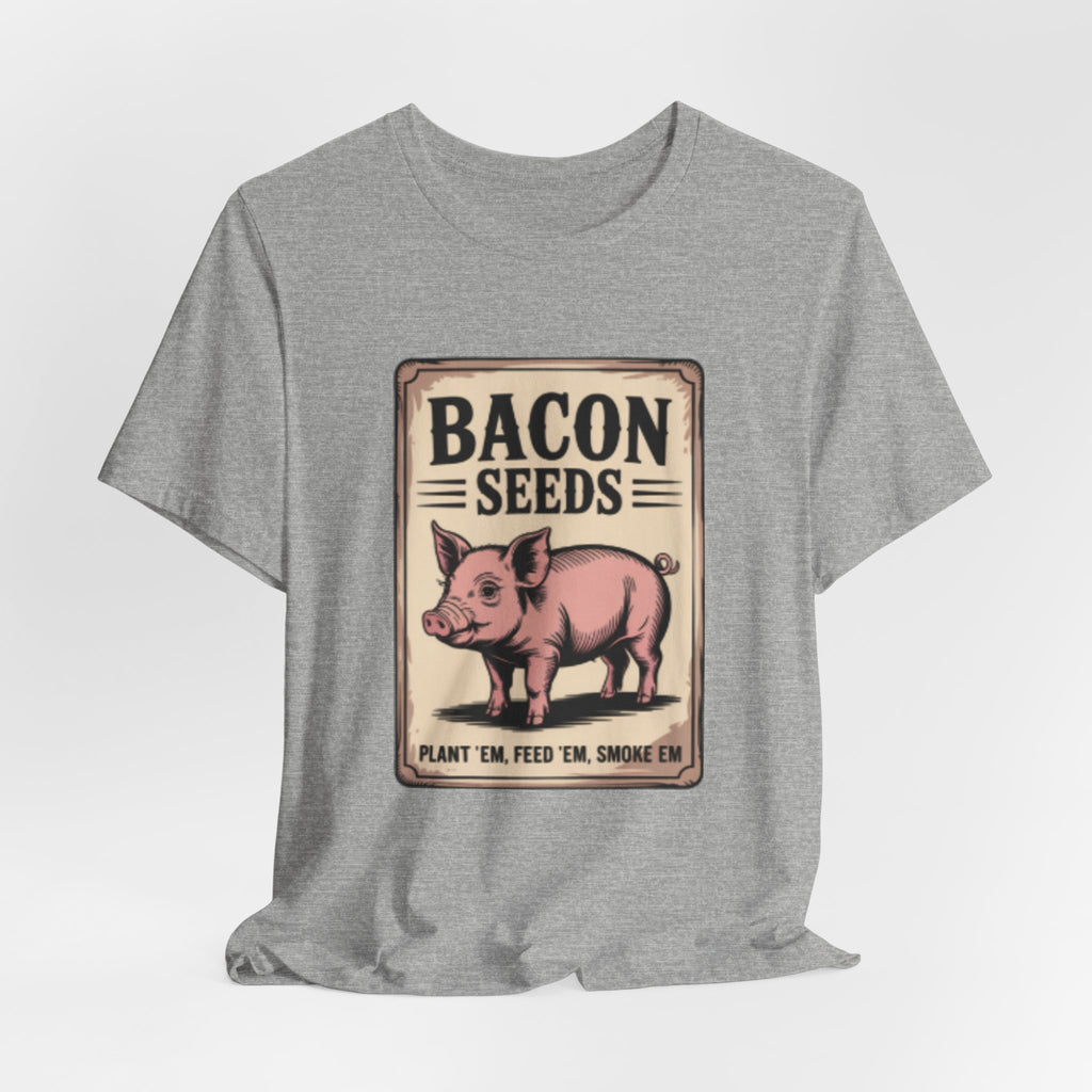 Bacon Seeds Vintage Pig BBQ Tee