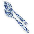 Golden Rabbit Enamelware 2-Piece Spoon Set – Ocean Swirl