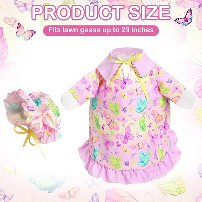 Spring Butterfly Goose Outfit