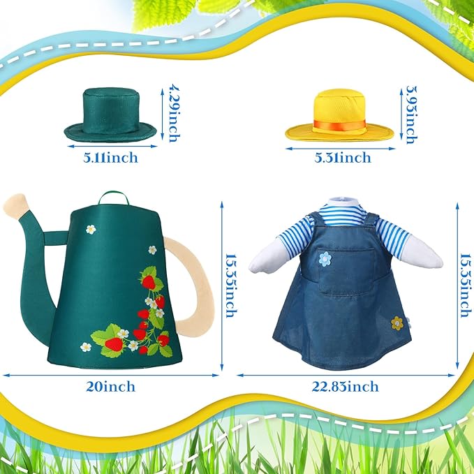 Porch Goose Watering Can Costume Outfit – Set of 2