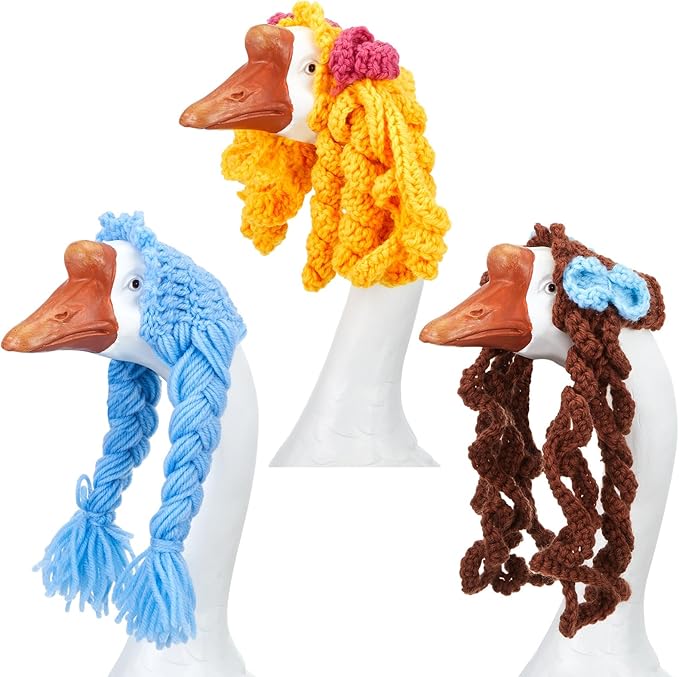 Porch Goose Crochet Braid Wig Accessories – Set of 3 Styles