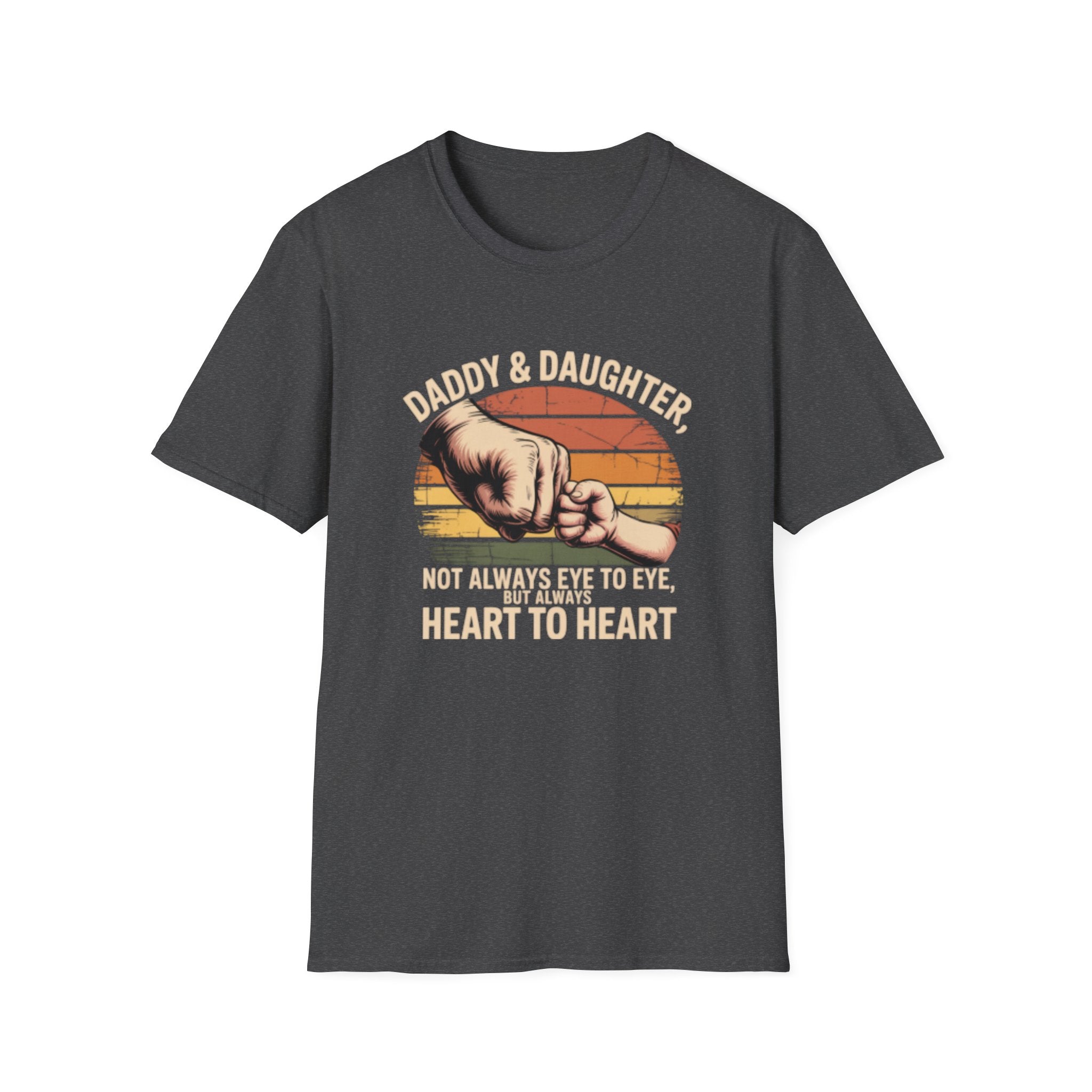 Daddy & Daughter Vintage Fist Bump T-Shirt
