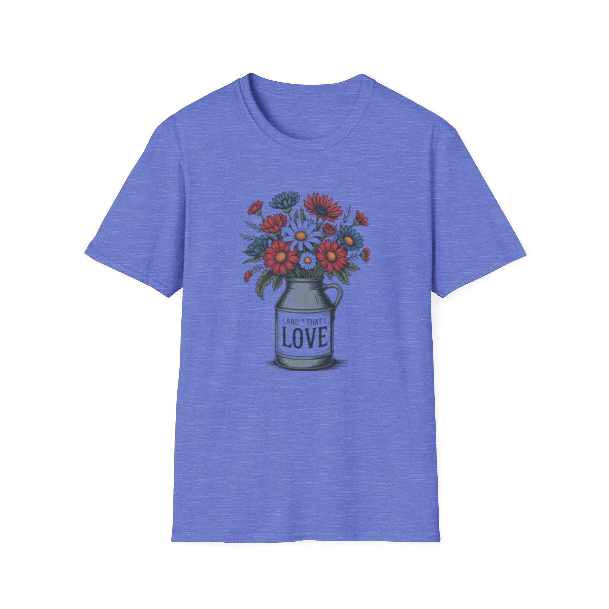 Vase of Wildflowers T-Shirt | Floral Bouquet Tee