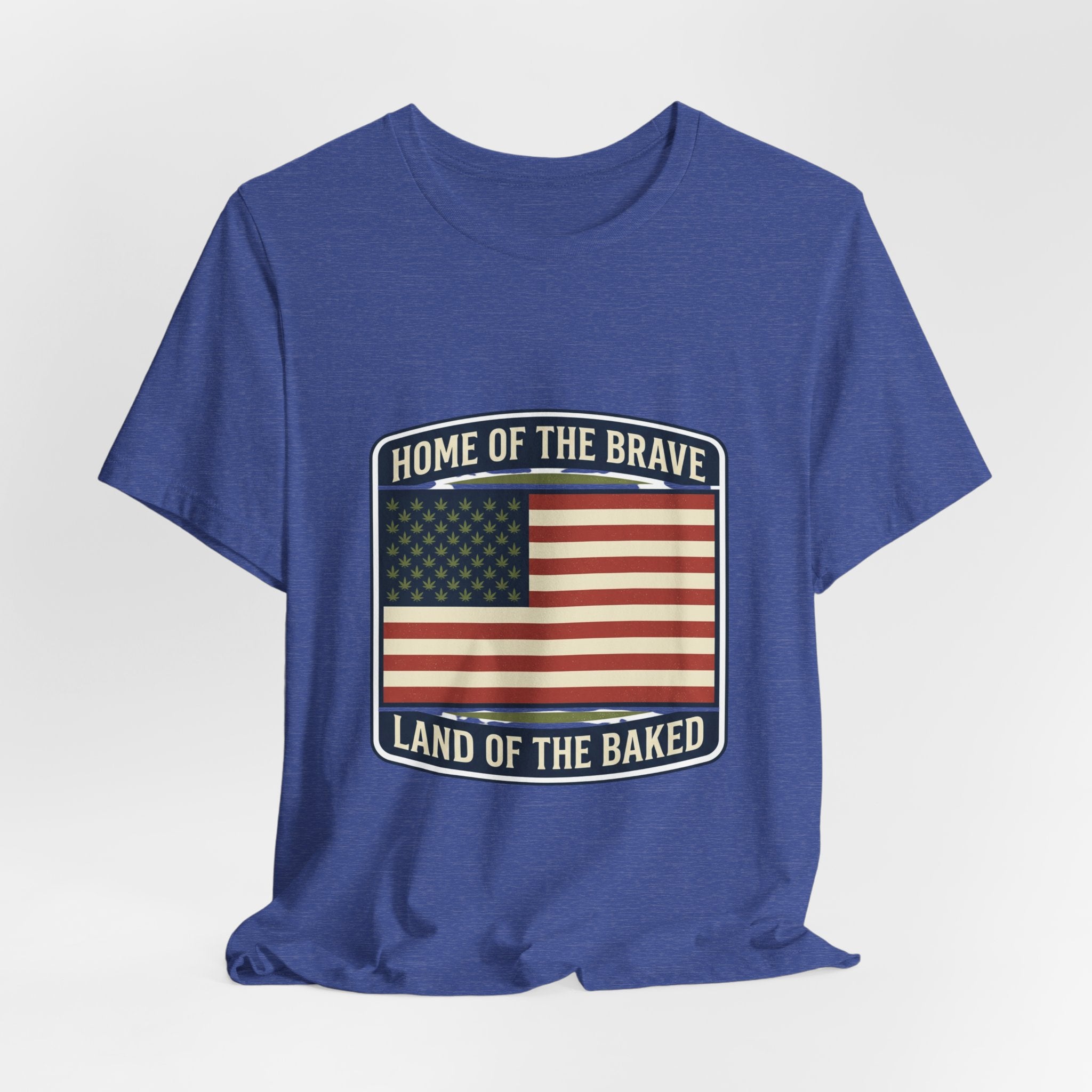 Home of the Brave Land of the Baked Patriotic Tee