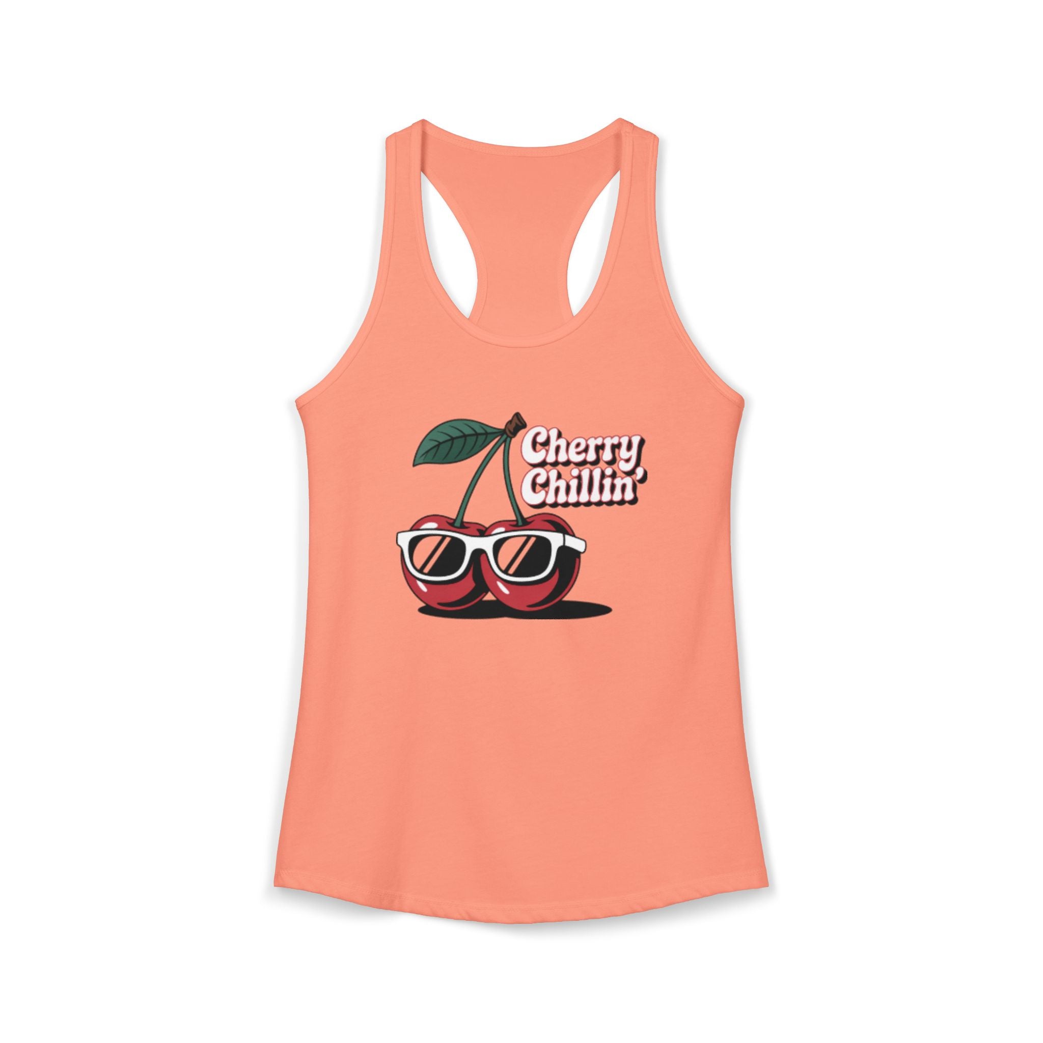 Cherry Chillin Summer Women's Ideal Racerback Tank