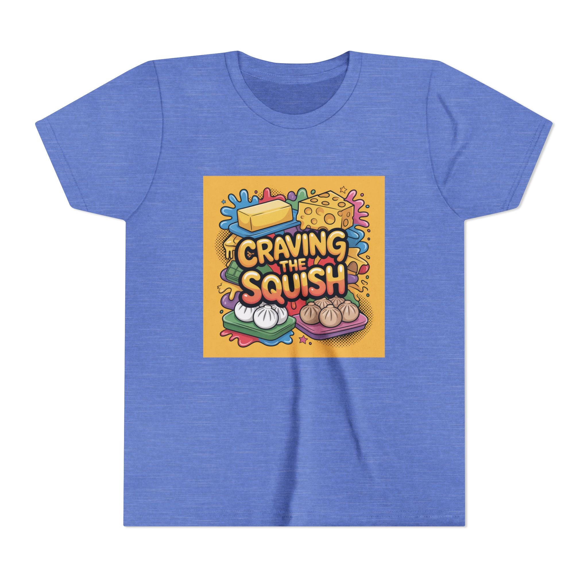 Craving the Squish Youth Tee — Cute Kawaii Food Graphic Shirt